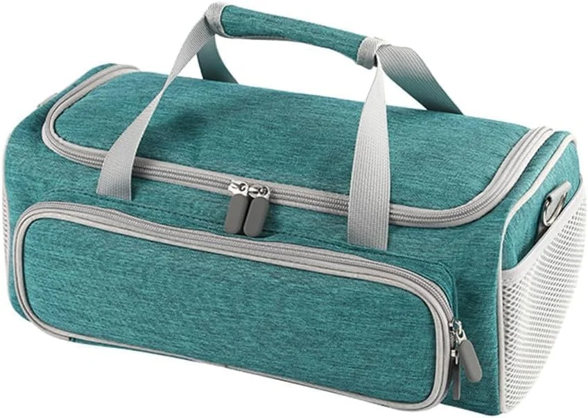 کیف حمل IVODEELA سازگار با دستگاه برش هوشمند Cricut Joy Xtra، کیف نگهداری قابل حمل با بند شانه، سازگار با لوازم جانبی Cricut Joy Xtra، ابزارهای Cricut، سبز