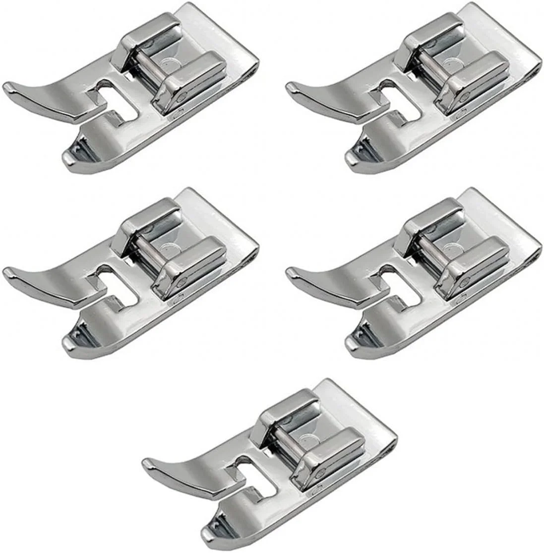 مجموعه 5 عددی پایه چرخ خیاطی JZK، شامل پایه زیپ دوزی، پایه دوخت مستقیم و پایه زیگزاگ چند منظوره برای چرخ خیاطی های خانگی مجموعه 5 عددی پایه چرخ خیاطی JZK، شامل پایه زیپ دوزی، پایه دوخت مستقیم و پایه زیگزاگ چند منظوره برای چرخ خیاطی های خانگی