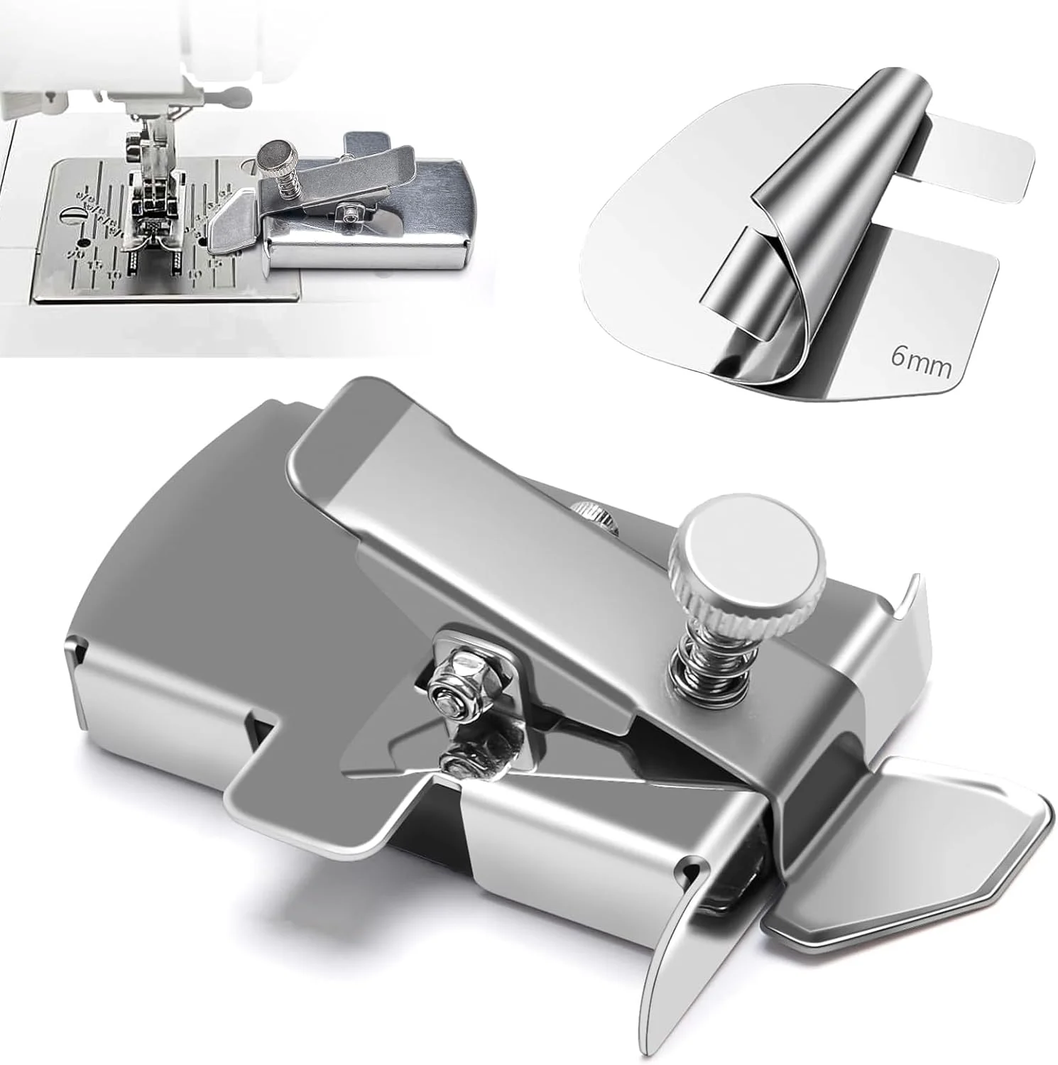 راهنمای درز مغناطیسی انقلابی LHLZNB برای چرخ خیاطی، مناسب لوازم جانبی خیاطی شما | خیاطی خود را با دقت مغناطیسی ارتقا دهید | به همراه ضمیمه لبه اسکرول شده 6 میلی متری راهنمای درز مغناطیسی انقلابی LHLZNB برای چرخ خیاطی، مناسب لوازم جانبی خیاطی شما | خیاطی خود را با دقت مغناطیسی ارتقا دهید | به همراه ضمیمه لبه اسکرول شده 6 میلی متری