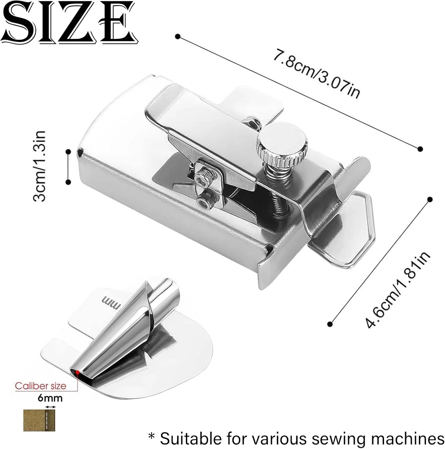 راهنمای درز مغناطیسی انقلابی LHLZNB برای چرخ خیاطی، مناسب لوازم جانبی خیاطی شما | خیاطی خود را با دقت مغناطیسی ارتقا دهید | به همراه ضمیمه لبه اسکرول شده 6 میلی متری راهنمای درز مغناطیسی انقلابی LHLZNB برای چرخ خیاطی، مناسب لوازم جانبی خیاطی شما | خیاطی خود را با دقت مغناطیسی ارتقا دهید | به همراه ضمیمه لبه اسکرول شده 6 میلی متری