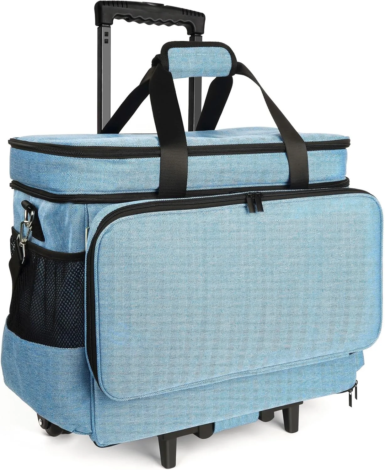 کیف چرخ خیاطی لورزون با چرخ، کیف حمل چرخ خیاطی چرخ دار، مناسب برای اکثر ماشین ها کیف چرخ خیاطی لورزون با چرخ، کیف حمل چرخ خیاطی چرخ دار، مناسب برای اکثر ماشین ها