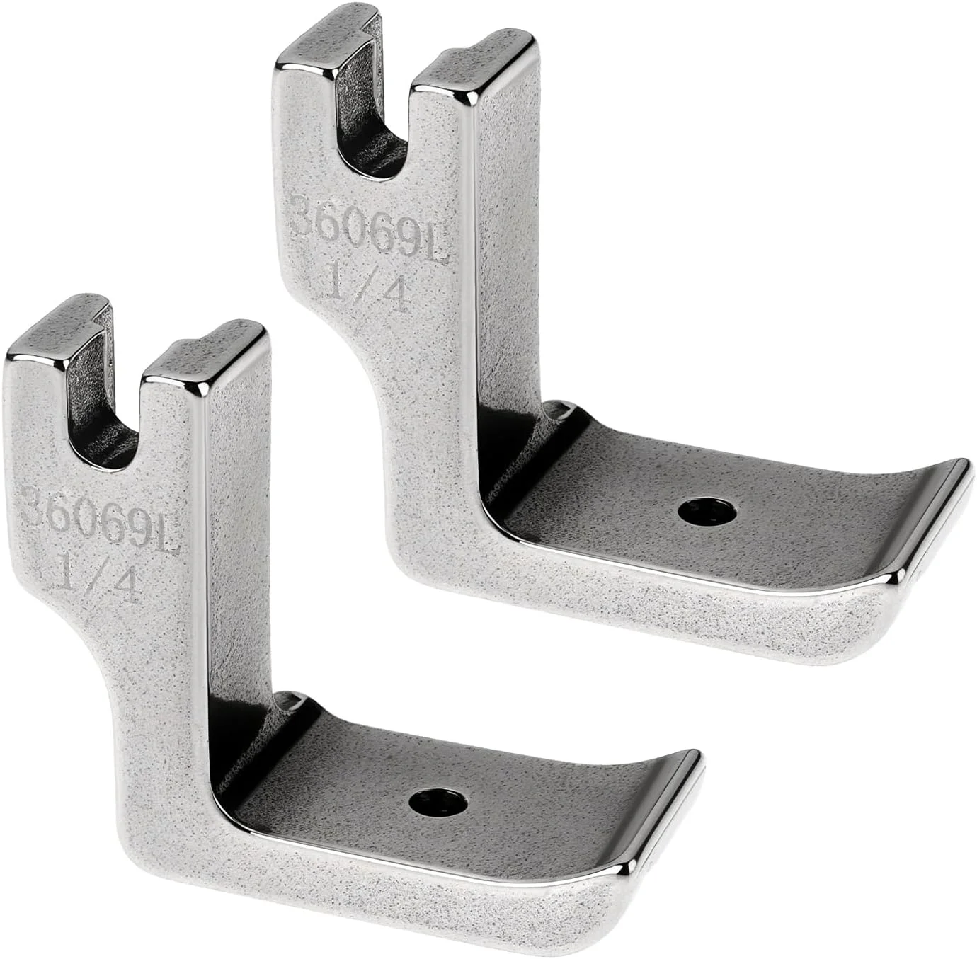 پایه لبۀ دوزی چرخ خیاطی صنعتی لرد آف تولز، سایز 1/4 اینچ، مدل 36069L، جنس فولاد، مناسب برای چرخ های BROTHER B705 B707 و SINGER، بسته 2 عددی پایه لبۀ دوزی چرخ خیاطی صنعتی لرد آف تولز، سایز 1/4 اینچ، مدل 36069L، جنس فولاد، مناسب برای چرخ های BROTHER B705 B707 و SINGER، بسته 2 عددی