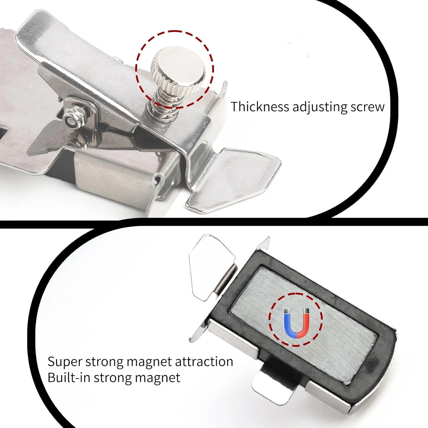 بسته 2 عددی راهنمای درز مغناطیسی برای چرخ خیاطی، راهنمای درز مغناطیسی، راهنمای درز مغناطیسی جهانی، لوازم جانبی خیاطی برای چرخ خیاطی، ابزار چند منظوره برای کار خیاطی دقیق بسته 2 عددی راهنمای درز مغناطیسی برای چرخ خیاطی، راهنمای درز مغناطیسی، راهنمای درز مغناطیسی جهانی، لوازم جانبی خیاطی برای چرخ خیاطی، ابزار چند منظوره برای کار خیاطی دقیق