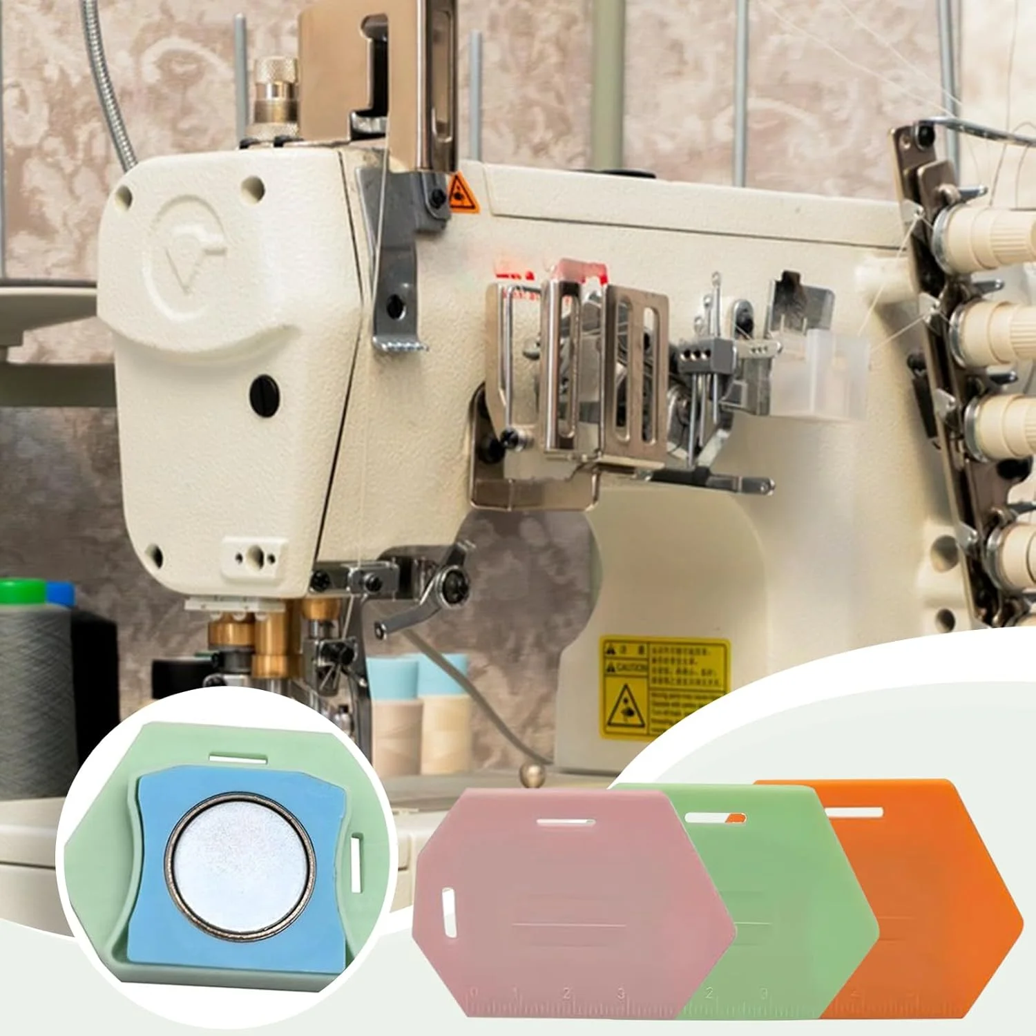 راهنمای مغناطیسی خیاطی، راهنمای لبه دوزی مغناطیسی با مقیاس، ابزار چند منظوره لحاف دوزی چند ضلعی با ابزار لبه دوزی مقیاس دار برای میز، جین و شیفون راهنمای مغناطیسی خیاطی، راهنمای لبه دوزی مغناطیسی با مقیاس، ابزار چند منظوره لحاف دوزی چند ضلعی با ابزار لبه دوزی مقیاس دار برای میز، جین و شیفون