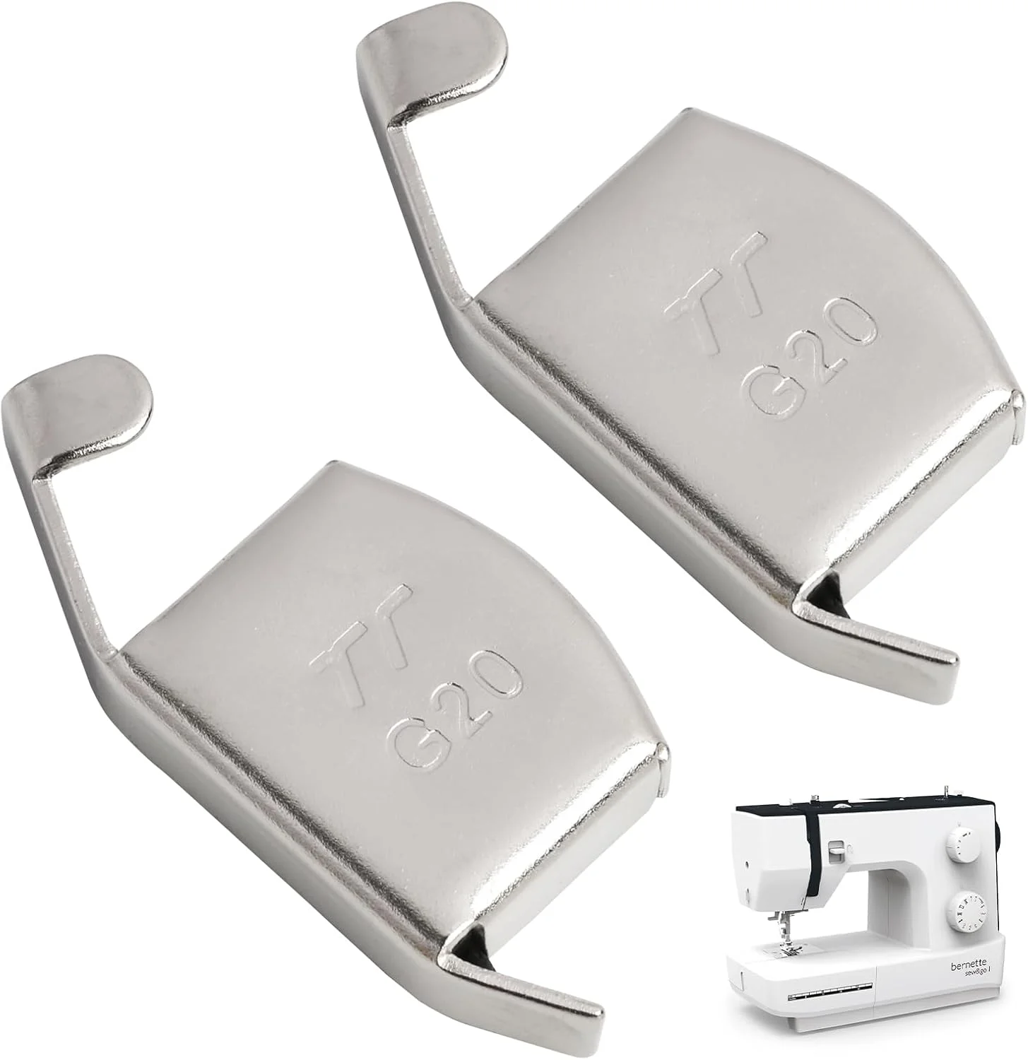 راهنمای درز مغناطیسی برای چرخ خیاطی، بسته 2 عددی ابزار راهنمایی چرخ خیاطی برای خیاطی و پارچه، لوازم جانبی خیاطی برای چرخ خیاطی، درزهای مغناطیسی برای خیاطی DIY، پایه لب برگردان راهنمای درز برای چرخ خیاطی