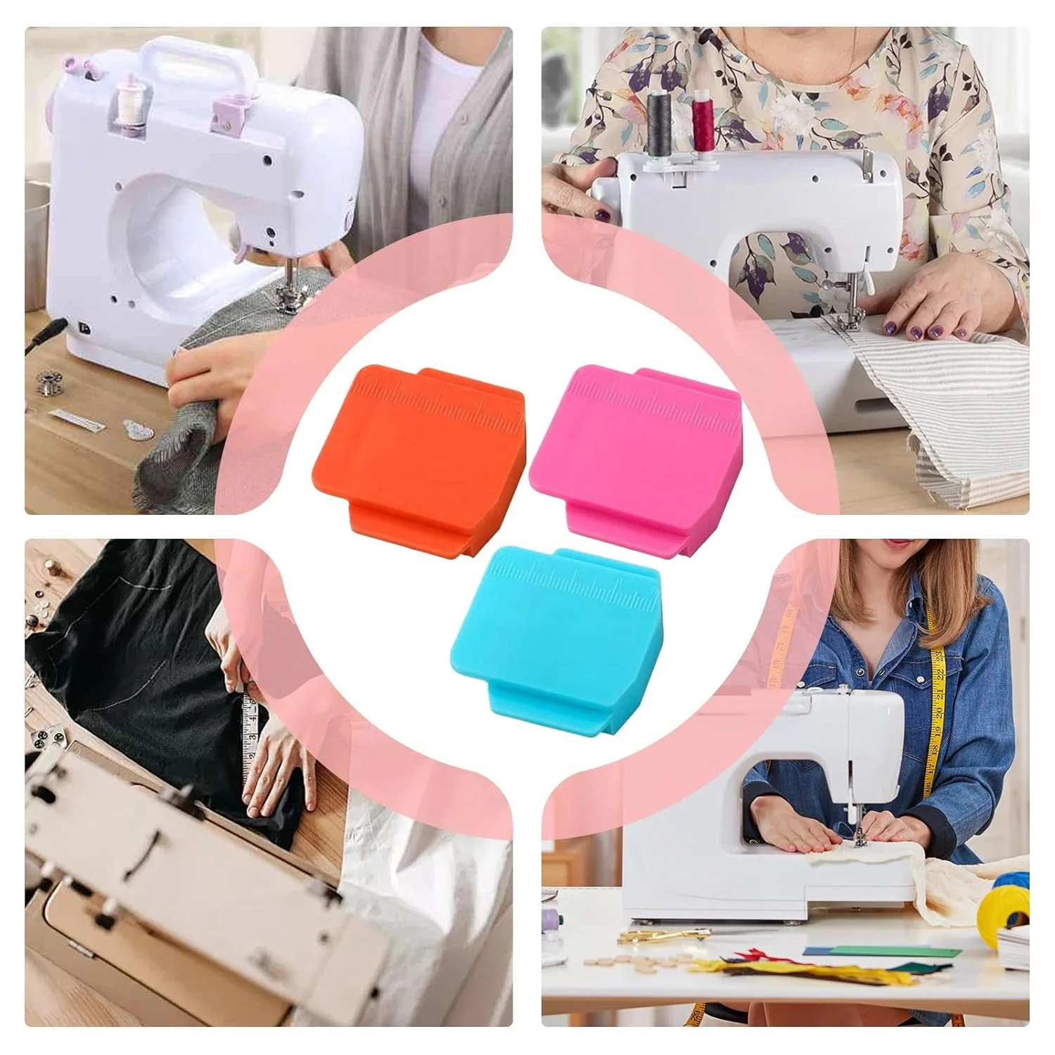 راهنمای مغناطیسی چرخ خیاطی، راهنمای جهت دوخت با مقیاس - راهنمای درز برش پارچه برای لحاف دوزی، لبه دوزی، خیاطی، گلدوزی و بافندگی راهنمای مغناطیسی چرخ خیاطی، راهنمای جهت دوخت با مقیاس - راهنمای درز برش پارچه برای لحاف دوزی، لبه دوزی، خیاطی، گلدوزی و بافندگی