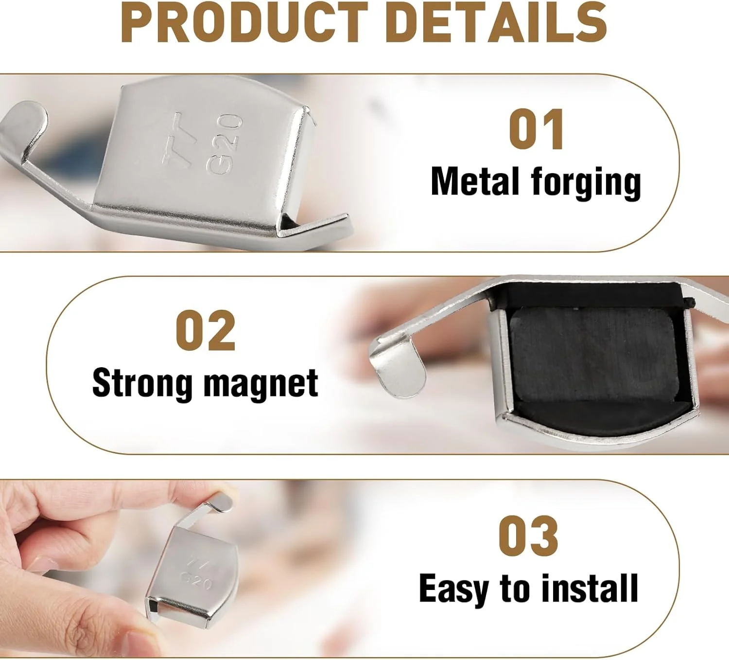 راهنمای درز مغناطیسی برای چرخ خیاطی، بسته 2 عددی ابزار راهنمایی چرخ خیاطی برای خیاطی و پارچه، لوازم جانبی خیاطی برای چرخ خیاطی، درزهای مغناطیسی برای خیاطی DIY، پایه لب برگردان راهنمای درز برای چرخ خیاطی راهنمای درز مغناطیسی برای چرخ خیاطی، بسته 2 عددی ابزار راهنمایی چرخ خیاطی برای خیاطی و پارچه، لوازم جانبی خیاطی برای چرخ خیاطی، درزهای مغناطیسی برای خیاطی DIY، پایه لب برگردان راهنمای درز برای چرخ خیاطی