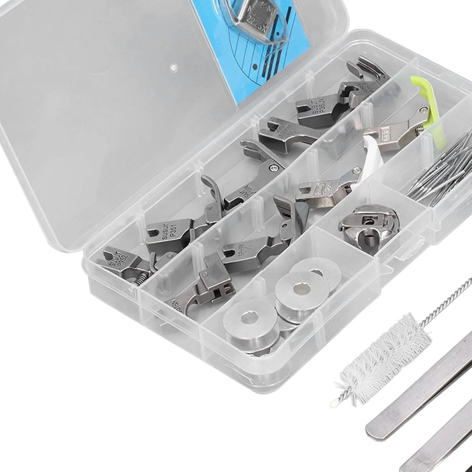 پایه های فشاری چرخ خیاطی صنعتی Masyrt، مجموعه ای کاربردی از جنس استیل ضد زنگ