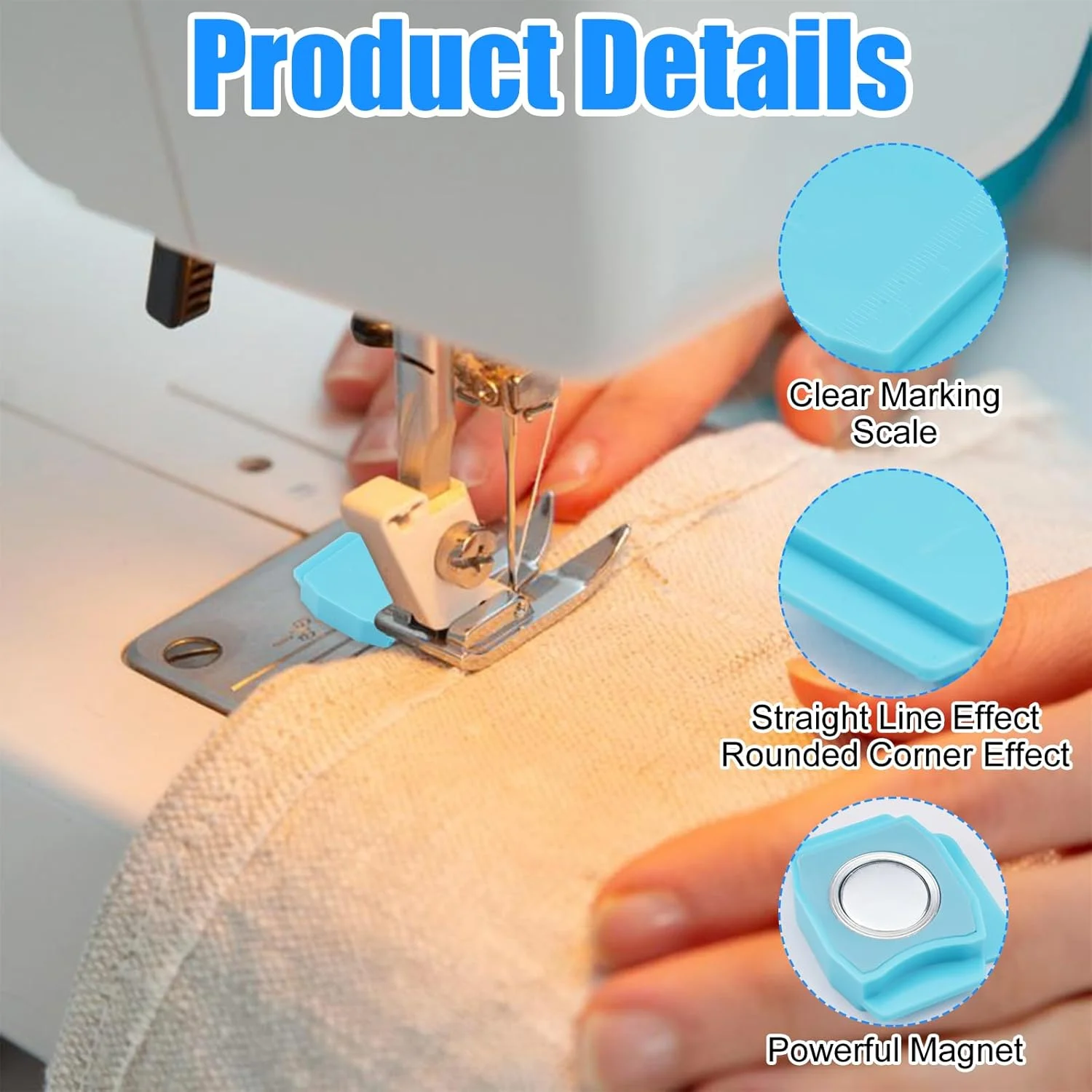 بسته 3 عددی راهنمای درز مغناطیسی، راهنمای درز مغناطیسی برای چرخ خیاطی، راهنمای درز مغناطیسی، جهانی، راهنمای درز مغناطیسی با مقیاس، لبه چند منظوره، راهنمای درز مغناطیسی برای مبتدیان بسته 3 عددی راهنمای درز مغناطیسی، راهنمای درز مغناطیسی برای چرخ خیاطی، راهنمای درز مغناطیسی، جهانی، راهنمای درز مغناطیسی با مقیاس، لبه چند منظوره، راهنمای درز مغناطیسی برای مبتدیان