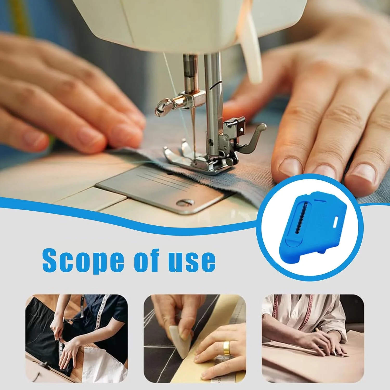 راهنمای مغناطیسی چرخ خیاطی - لوازم خیاطی با مقیاس - راهنمای درز قابل استفاده مجدد برای گلدوزی، برش، دوخت، خیاطی و لحاف دوزی راهنمای مغناطیسی چرخ خیاطی - لوازم خیاطی با مقیاس - راهنمای درز قابل استفاده مجدد برای گلدوزی، برش، دوخت، خیاطی و لحاف دوزی