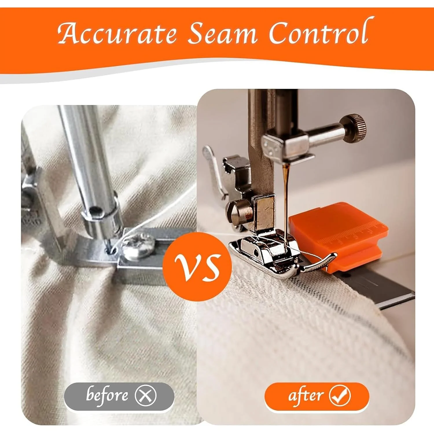 راهنمای مغناطیسی چرخ خیاطی - ابزار خیاطی دقیق با مقیاس، راهنمای درز برای خیاطی مبتدی برای اتصال، لباس دوزی، اتو کشی، گلدوزی، بافتنی، برش پارچه، تکه دوزی راهنمای مغناطیسی چرخ خیاطی - ابزار خیاطی دقیق با مقیاس، راهنمای درز برای خیاطی مبتدی برای اتصال، لباس دوزی، اتو کشی، گلدوزی، بافتنی، برش پارچه، تکه دوزی