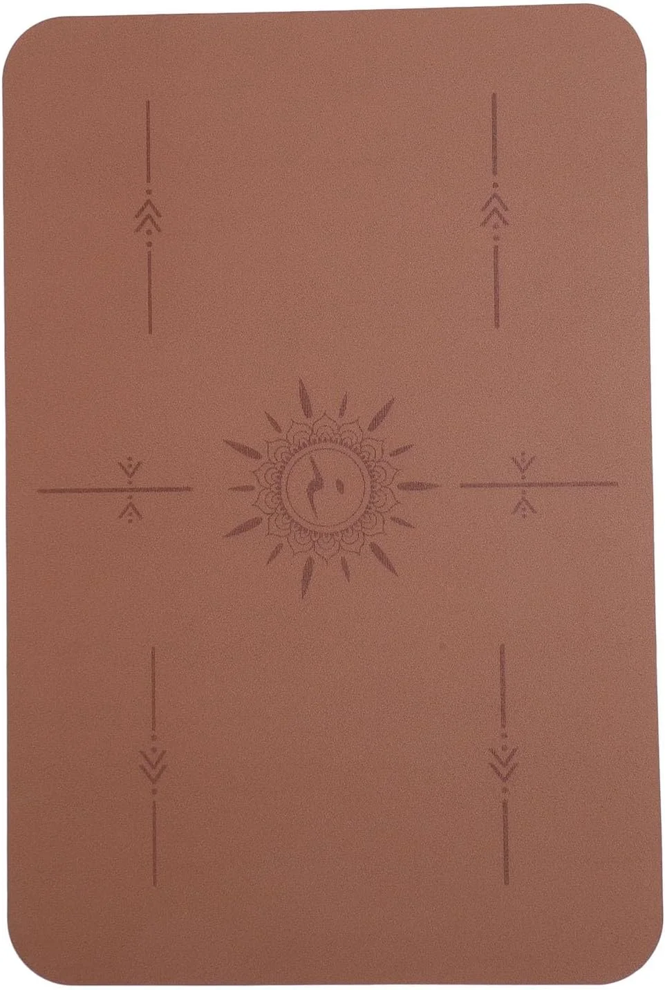 پد زیر چرخ خیاطی Marhynchus، محافظ میز، کاهش لرزش و صدا برای علاقه مندان به لحاف دوزی، لاستیک PU، 40x60 سانتی متر (قهوه ای طلایی)