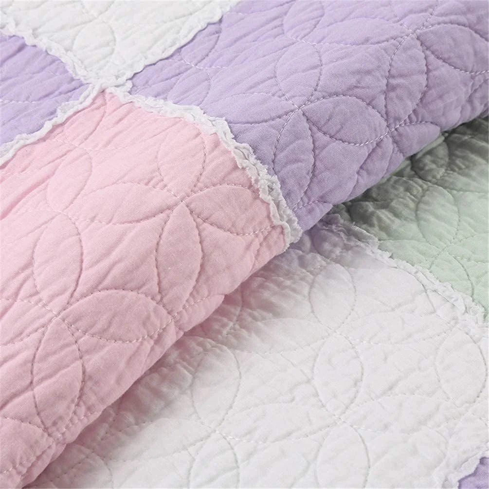 روتختی و روبالشتی سایز سوپر کینگ پنبه ای طرح نوردیک، تکه دوزی مربعی، روتختی لحافی مناسب تخت کینگ با 2 روبالشتی، 230 در 250 سانتی متر، C، A- روتختی و روبالشتی سایز سوپر کینگ پنبه ای طرح نوردیک، تکه دوزی مربعی، روتختی لحافی مناسب تخت کینگ با 2 روبالشتی، 230 در 250 سانتی متر، C، A-