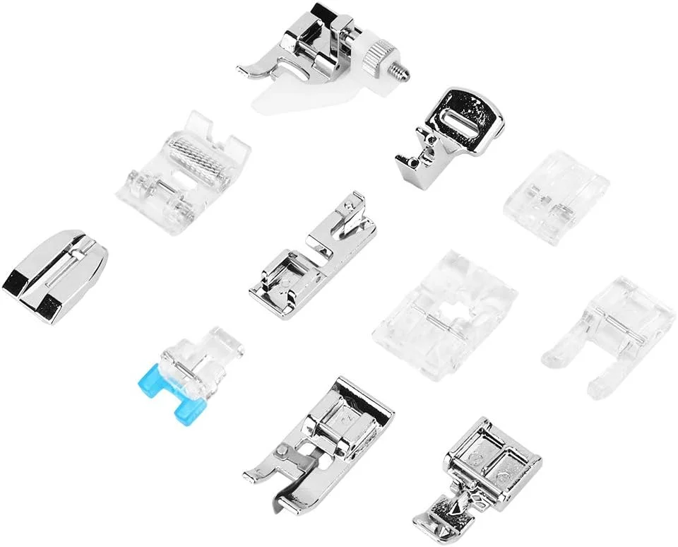 ست 11 عددی پایه های چرخ خیاطی چند منظوره خانگی، لوازم جانبی برای نیازهای خیاطی ست 11 عددی پایه های چرخ خیاطی چند منظوره خانگی، لوازم جانبی برای نیازهای خیاطی