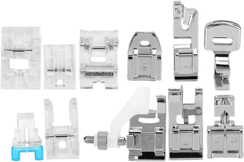 ست 11 عددی پایه های چرخ خیاطی چند منظوره خانگی، لوازم جانبی برای نیازهای خیاطی ست 11 عددی پایه های چرخ خیاطی چند منظوره خانگی، لوازم جانبی برای نیازهای خیاطی