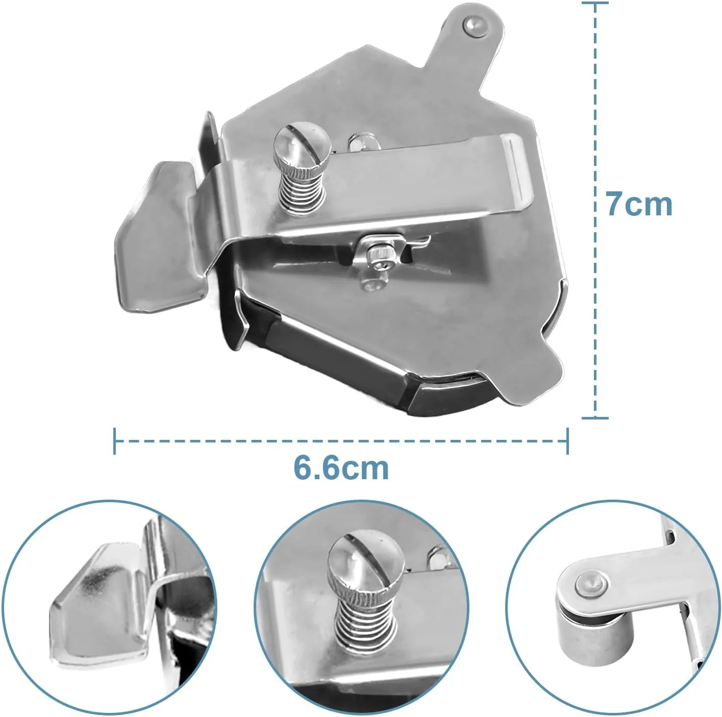 راهنمای درز مغناطیسی ارتقا یافته برای چرخ خیاطی، ابزار چند منظوره تمام فولادی ممتاز برای حفظ لبه، موقعیت یابی و ضد فر خوردگی | نسل 3، سازگار با سینگر، برادر، سردوز راهنمای درز مغناطیسی ارتقا یافته برای چرخ خیاطی، ابزار چند منظوره تمام فولادی ممتاز برای حفظ لبه، موقعیت یابی و ضد فر خوردگی | نسل 3، سازگار با سینگر، برادر، سردوز