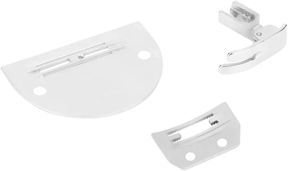 ست 3 عددی لوازم جانبی پایه چرخ خیاطی صنعتی با کیت پایه فلزی صفحه سوزن ست 3 عددی لوازم جانبی پایه چرخ خیاطی صنعتی با کیت پایه فلزی صفحه سوزن
