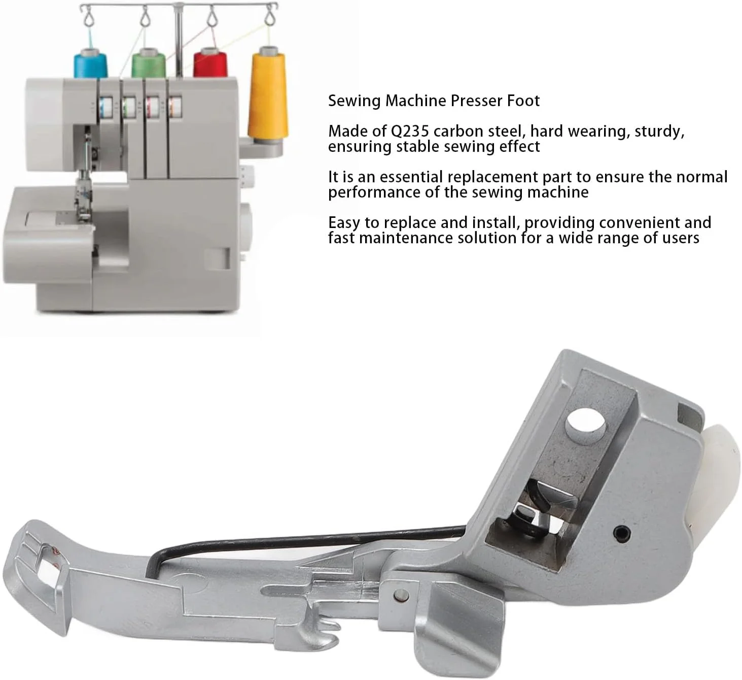 پایه دوخت سردوز، پایه چرخ خیاطی سردوز فولاد کربنی Q235 مناسب برای 14HD854 S0100 HD0450S HD0400S SE017 پایه دوخت سردوز، پایه چرخ خیاطی سردوز فولاد کربنی Q235 مناسب برای 14HD854 S0100 HD0450S HD0400S SE017