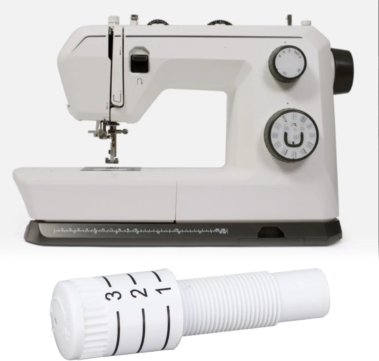 پیچ پایه فشاری، پیچ تنظیم پلاستیکی پایه فشاری، تنظیم کننده محکم پایه فشاری، قطعات چرخ خیاطی برای HD6600 HD6605، CHD6700 HD6705، خیاطی کارآمد