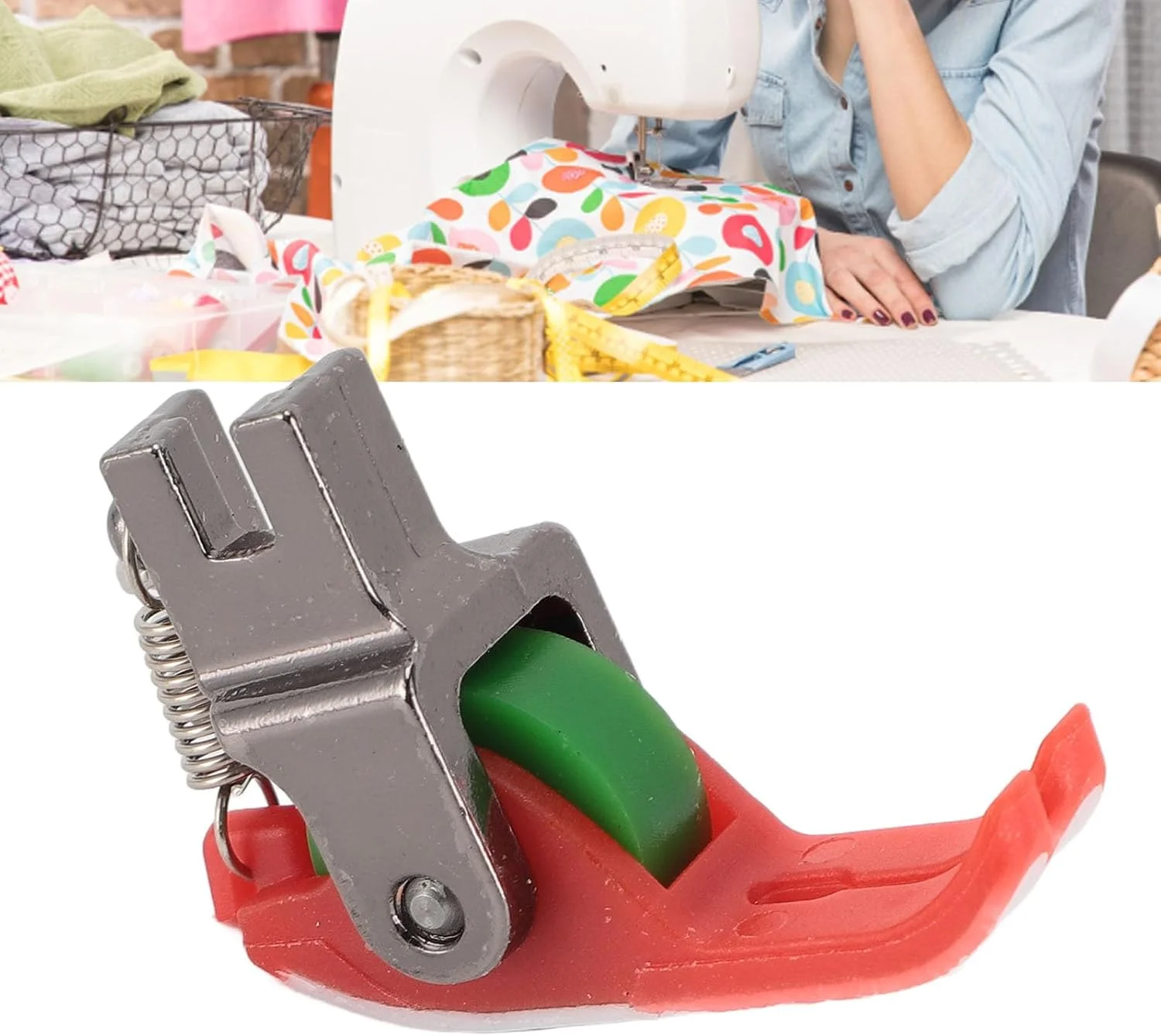 پایه غلطکی چرخ خیاطی، پایه چرخشی پلاستیکی با روکش PTFE باریک و جهانی برای چرخ خیاطی تخت پایه غلطکی چرخ خیاطی، پایه چرخشی پلاستیکی با روکش PTFE باریک و جهانی برای چرخ خیاطی تخت