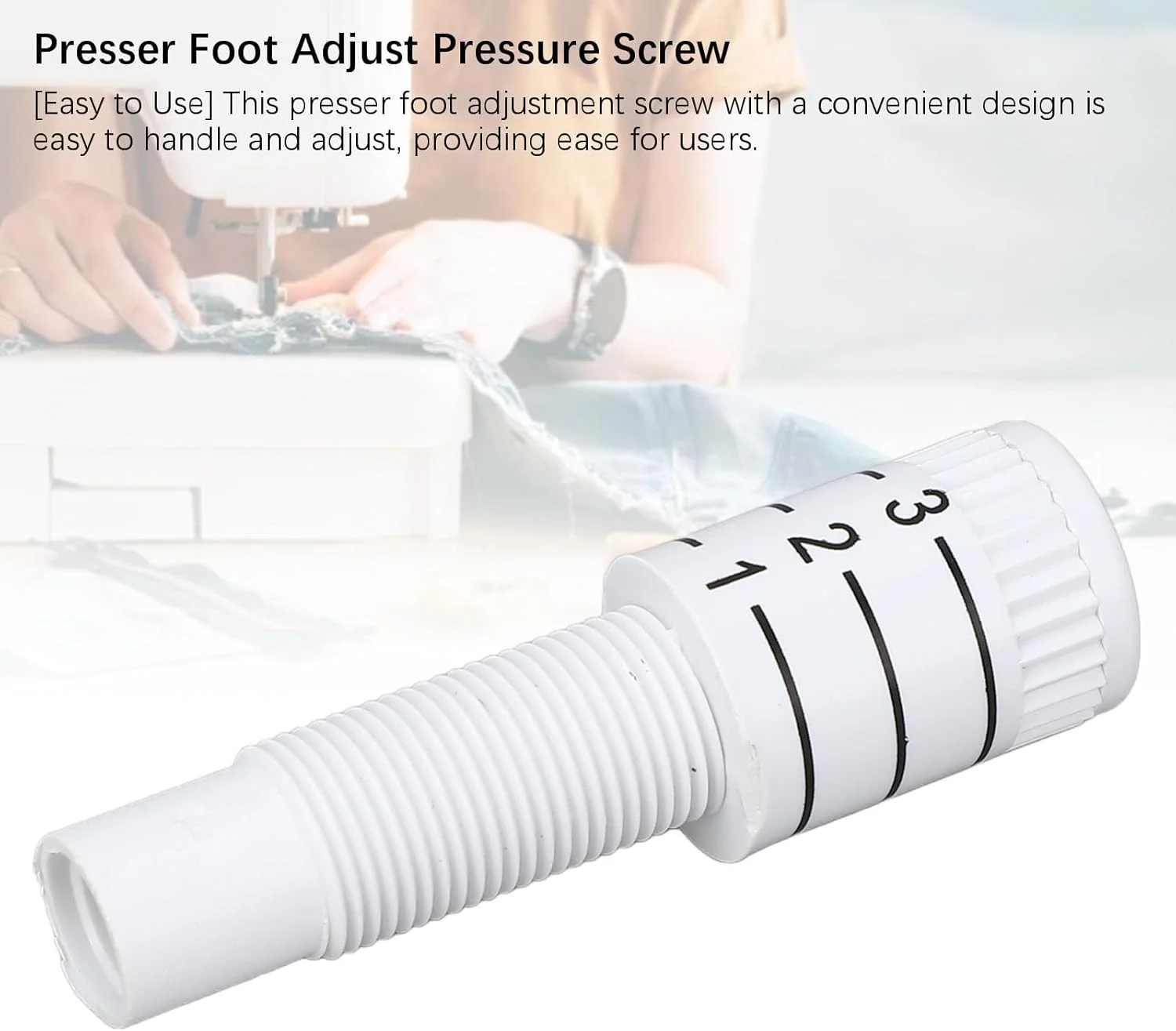 پیچ پایه فشاری، پیچهای گیره تعویض سریع پایه با طراحی دقیق، پیچ ثابت کننده گیره سوزن برای 4411 4423 4432 4452 44S 6360، HD6620C، برای HZL HT710، HZL HT740 پیچ پایه فشاری، پیچهای گیره تعویض سریع پایه با طراحی دقیق، پیچ ثابت کننده گیره سوزن برای 4411 4423 4432 4452 44S 6360، HD6620C، برای HZL HT710، HZL HT740