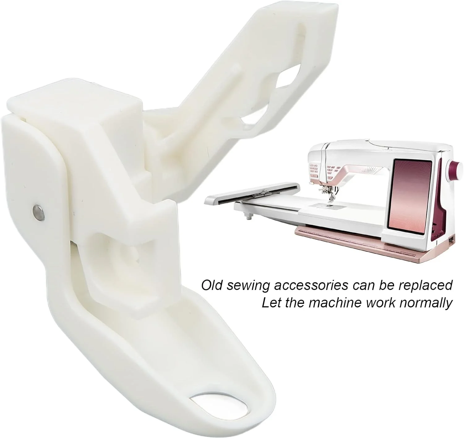 ست پایه چرخ خیاطی، پایه چرخ خیاطی استیل ضد زنگ کاربردی برای وایکینگ برای جایگزینی لوازم جانبی ست پایه چرخ خیاطی، پایه چرخ خیاطی استیل ضد زنگ کاربردی برای وایکینگ برای جایگزینی لوازم جانبی