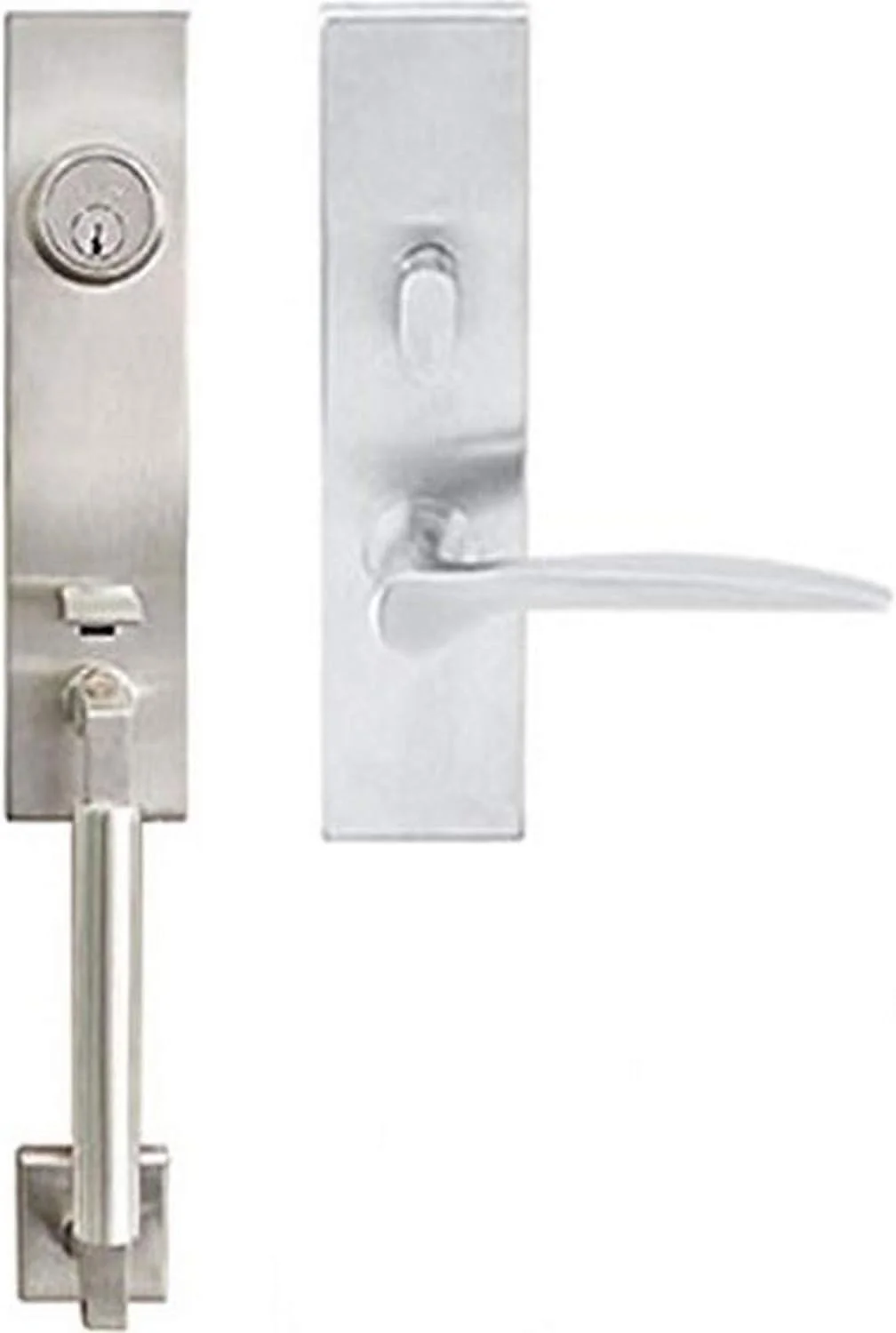 دستگیره در مدل INOX NY351TDP-32D-LH نیویورک، استیل ضد زنگ ساتن