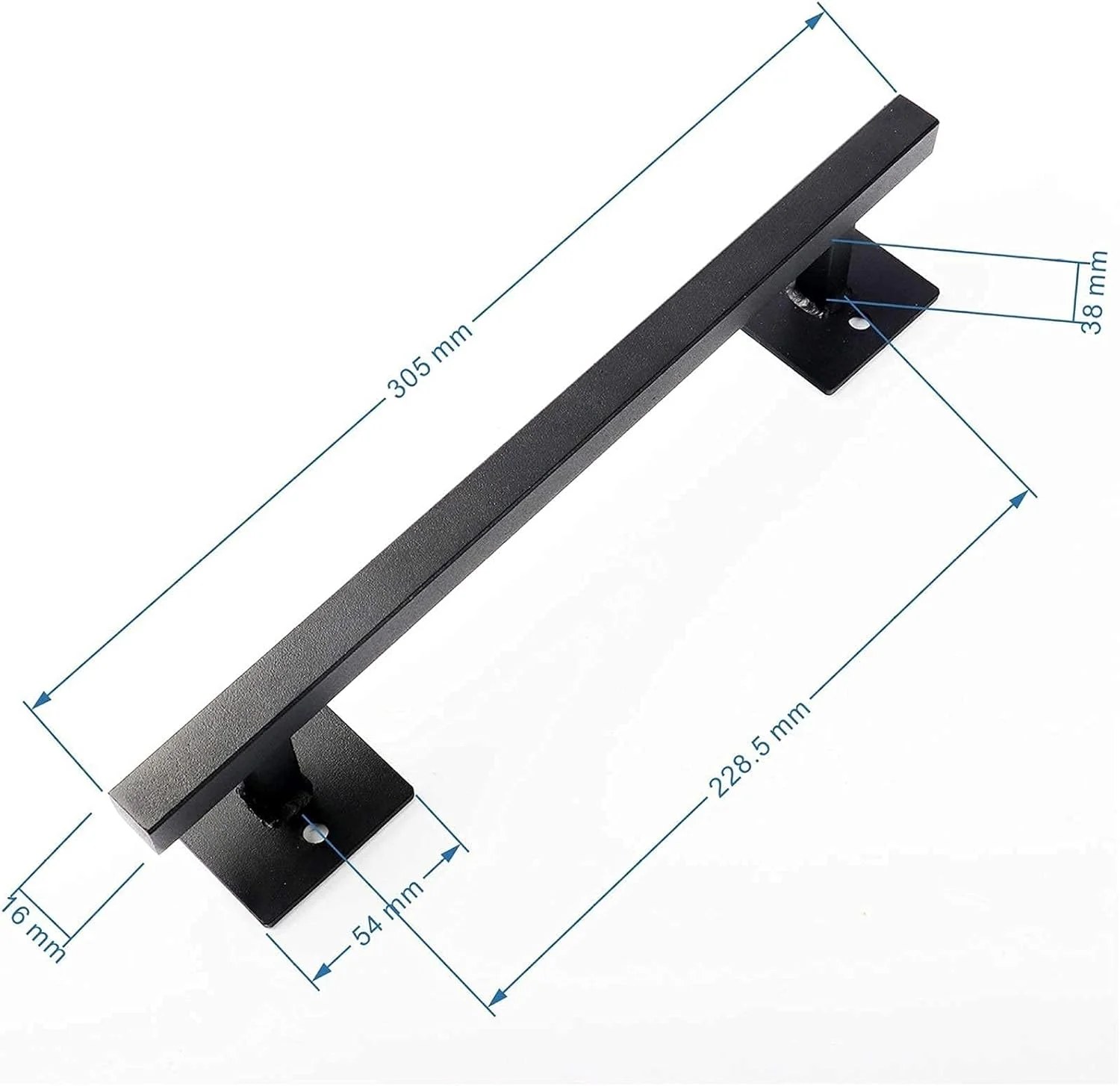 دستگیره درب کشویی سنگین اوبلوسد، دستگیره فشاری-کششی استیل ضد زنگ، دستگیره شیشه ای ضد زنگ مشکی دستگیره درب کشویی سنگین اوبلوسد، دستگیره فشاری-کششی استیل ضد زنگ، دستگیره شیشه ای ضد زنگ مشکی