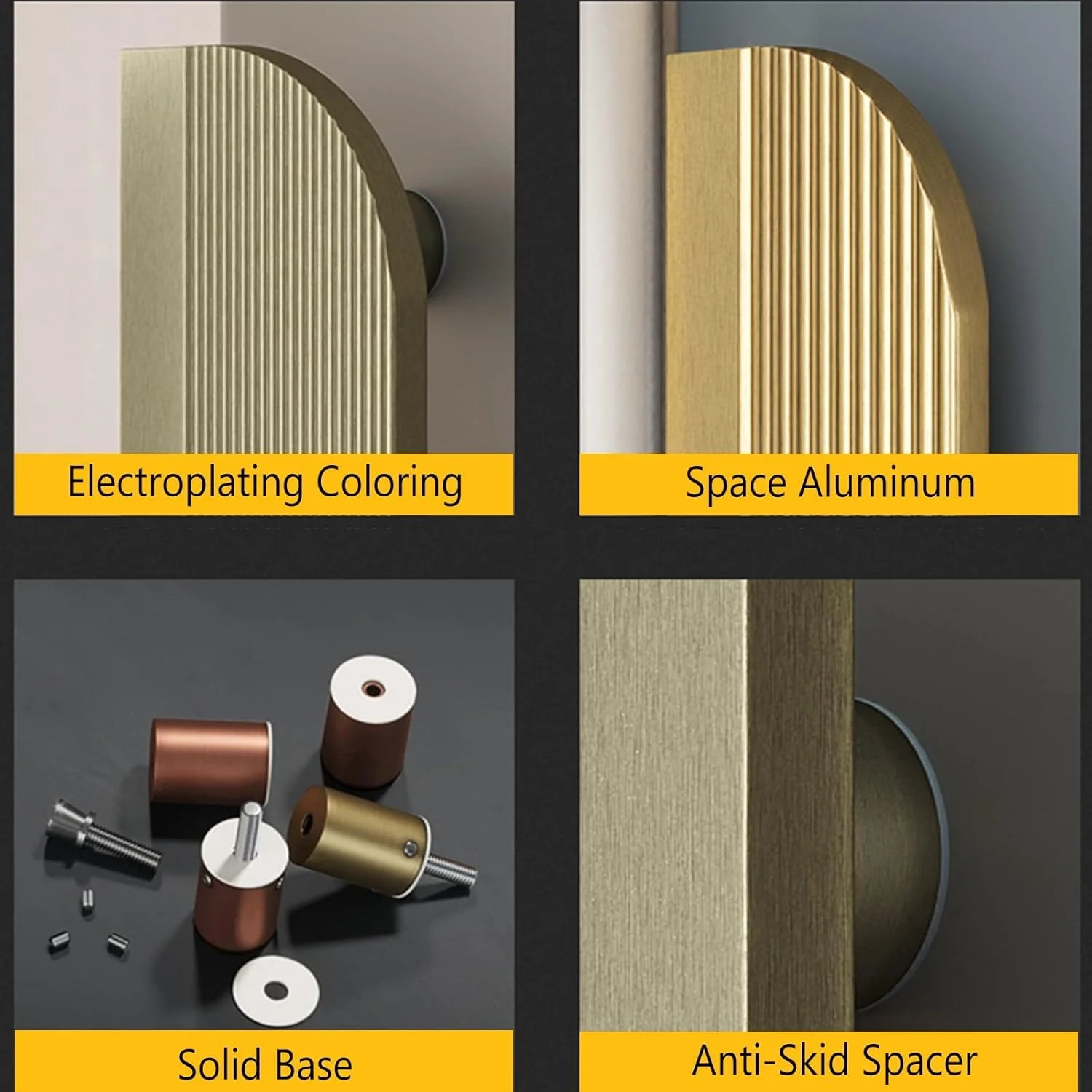 دستگیره درب کشویی انبار، ست دستگیره درب شیشه ای، دستگیره های کششی آلومینیومی سنگین تجاری، دستگیره های تزئینی درب ورودی با واشر، 20 30 40 50 60، مس قرمز - طول 30 سانتی متر / 11.8 اینچ دستگیره درب کشویی انبار، ست دستگیره درب شیشه ای، دستگیره های کششی آلومینیومی سنگین تجاری، دستگیره های تزئینی درب ورودی با واشر، 20 30 40 50 60، مس قرمز - طول 30 سانتی متر / 11.8 اینچ