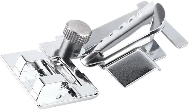 پایه نوار اریب چرخ خیاطی Qinlorgo، پایه دوخت نوار اریب استیل ضد زنگ برای پوشش لبه، قطعه ای برای چرخ خیاطی پایه نوار اریب چرخ خیاطی Qinlorgo، پایه دوخت نوار اریب استیل ضد زنگ برای پوشش لبه، قطعه ای برای چرخ خیاطی