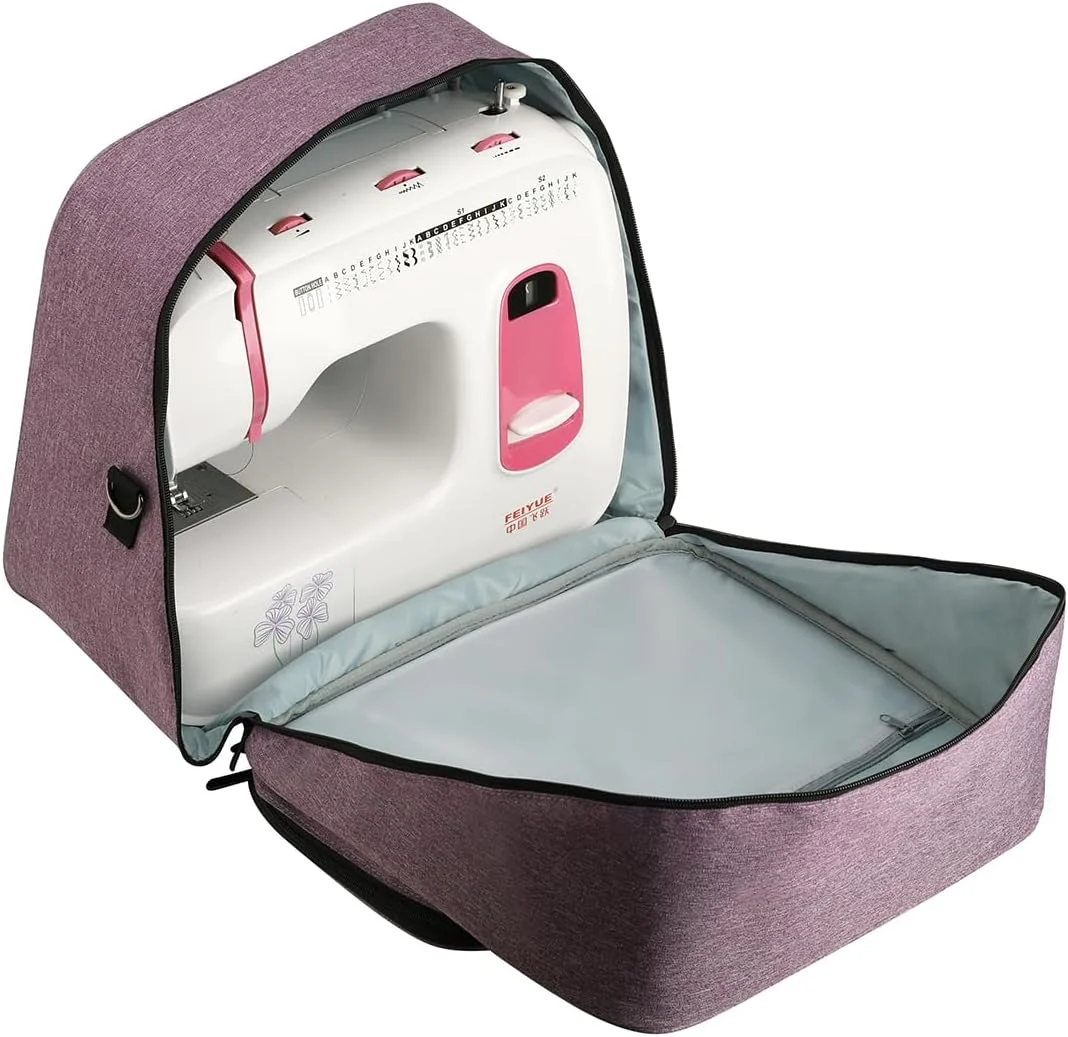 کیف چرخ خیاطی QIUPFGUT، کیف حمل و نقل و نگهداری چرخ خیاطی، کیف دستی برای چرخ خیاطی، کیف چرخ خیاطی سازگار با اکثر چرخ خیاطی های استاندارد کیف چرخ خیاطی QIUPFGUT، کیف حمل و نقل و نگهداری چرخ خیاطی، کیف دستی برای چرخ خیاطی، کیف چرخ خیاطی سازگار با اکثر چرخ خیاطی های استاندارد