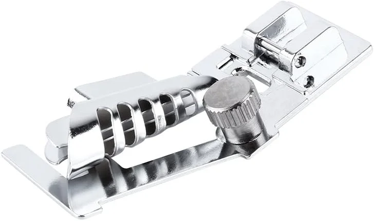 پایه نوار اریب چرخ خیاطی Qinlorgo، پایه دوخت نوار اریب استیل ضد زنگ برای پوشش لبه، قطعه ای برای چرخ خیاطی پایه نوار اریب چرخ خیاطی Qinlorgo، پایه دوخت نوار اریب استیل ضد زنگ برای پوشش لبه، قطعه ای برای چرخ خیاطی