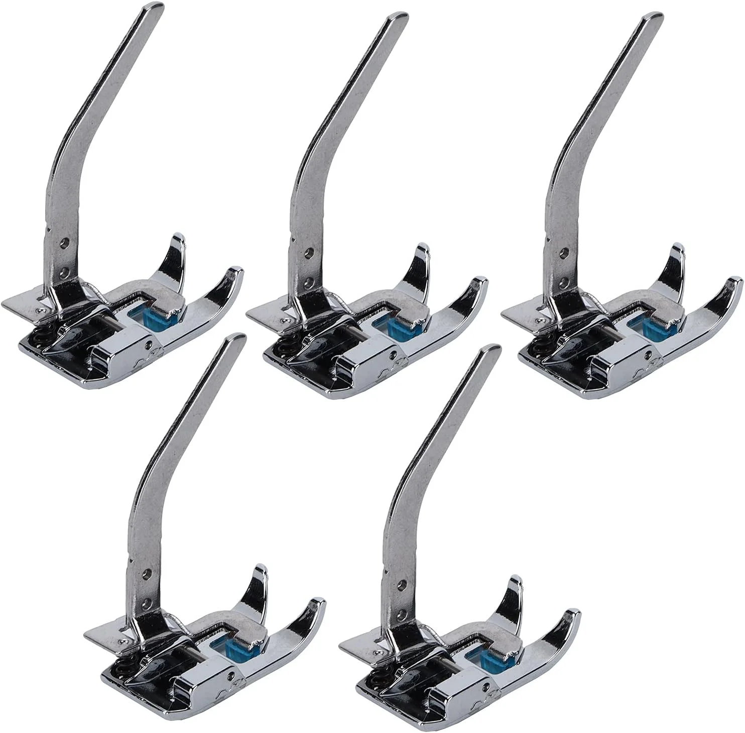 پایه نقطه ای RIZGHWOY برای پارچه های کشی نازک و سبک، مناسب برای اکثر چرخ خیاطی های خانگی، 5 عدد پایه نقطه ای RIZGHWOY برای پارچه های کشی نازک و سبک، مناسب برای اکثر چرخ خیاطی های خانگی، 5 عدد