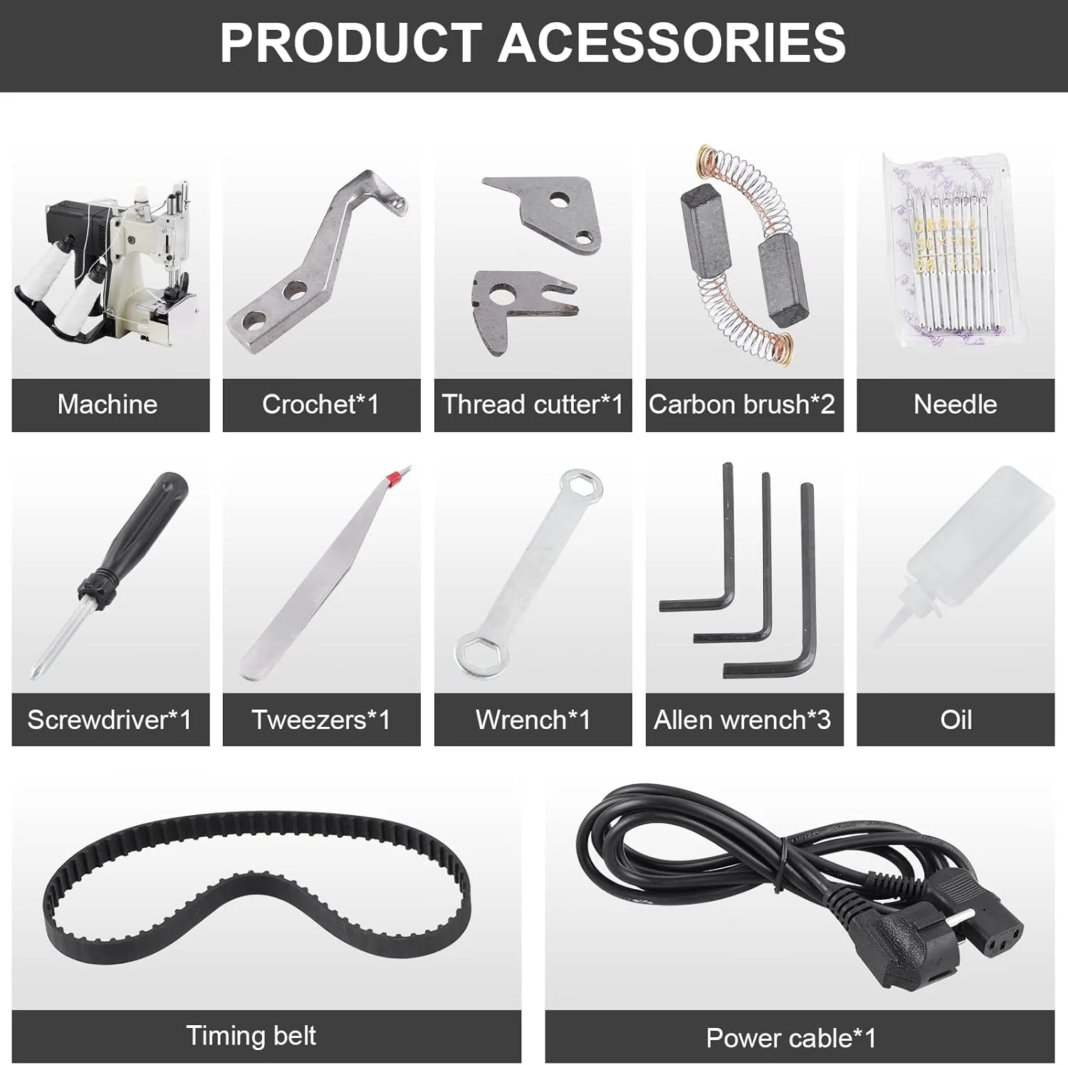 دستگاه گونی دوزی قابل حمل QIVGXBO، دستگاه دوخت و دوز برقی برای بسته بندی و پلمپ کیسه های بافته شده، گونی، کیسه های کاغذی برنج و پلاستیکی دستگاه گونی دوزی قابل حمل QIVGXBO، دستگاه دوخت و دوز برقی برای بسته بندی و پلمپ کیسه های بافته شده، گونی، کیسه های کاغذی برنج و پلاستیکی