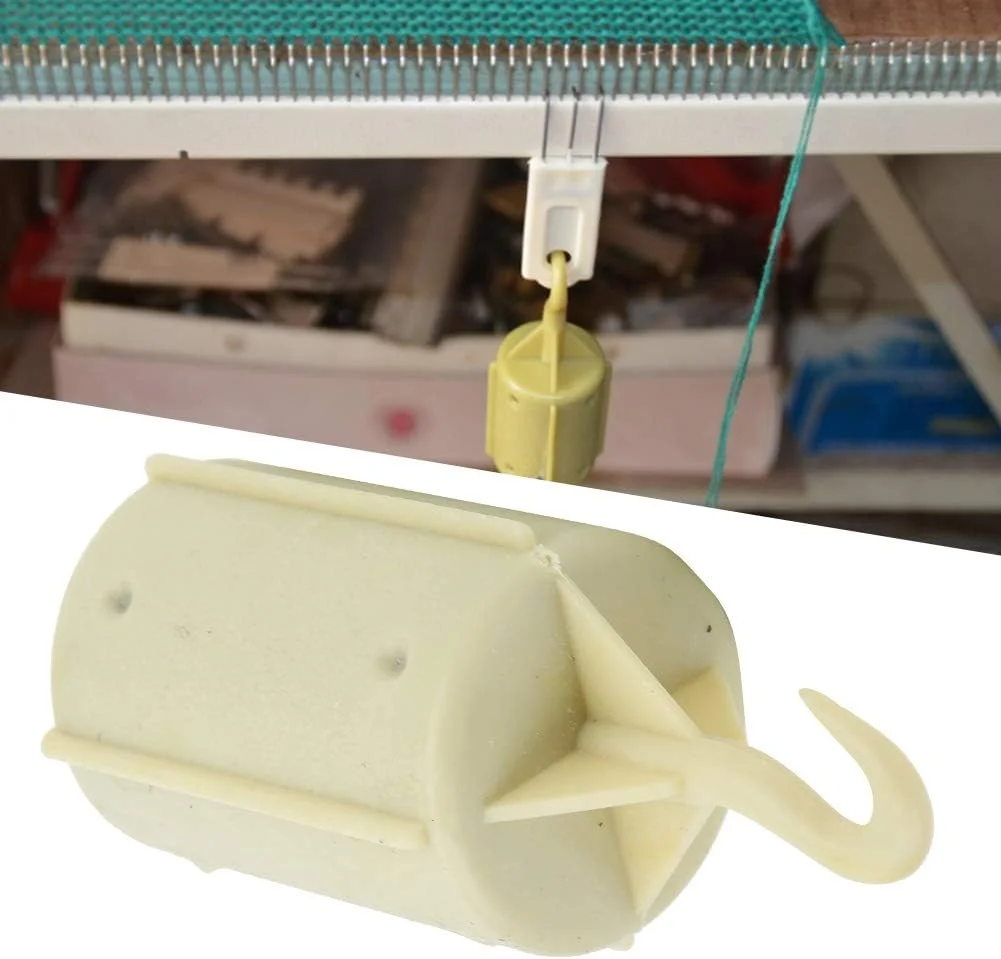 لوازم جانبی دستگاه بافتنی کارآمد RIZGHWOY، قلاب فلزی نقره ای صاف برای دستگاه های بافتنی یونیورسال لوازم جانبی دستگاه بافتنی کارآمد RIZGHWOY، قلاب فلزی نقره ای صاف برای دستگاه های بافتنی یونیورسال