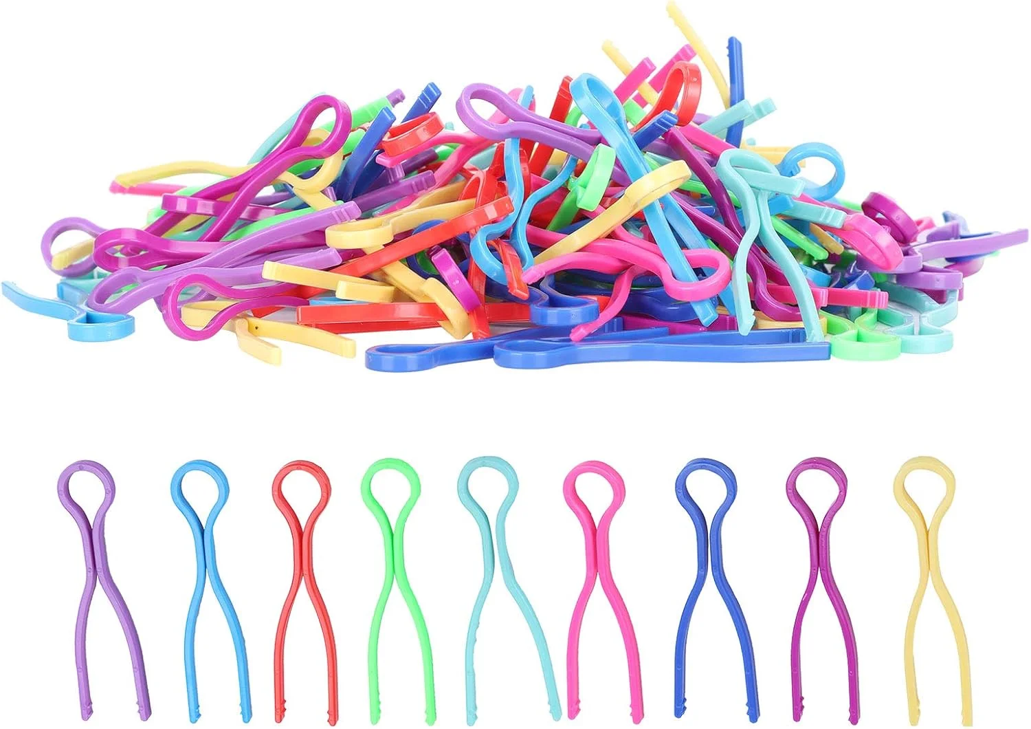 نگهدارنده نخ قرقره RIZGHWOY، کنترل نخ گلدوزی/نگهدارنده نخ گلدوزی 120 عددی پلاستیکی برای چرخ خیاطی نگهدارنده نخ قرقره RIZGHWOY، کنترل نخ گلدوزی/نگهدارنده نخ گلدوزی 120 عددی پلاستیکی برای چرخ خیاطی