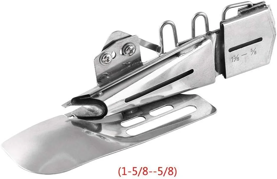 یک عدد پوشه صحافی درز مسطح برای استفاده در ماشین های دوخت صنعتی، اتصال پایه فشار دهنده لبه صاف، صحافی نوار یک عدد پوشه صحافی درز مسطح برای استفاده در ماشین های دوخت صنعتی، اتصال پایه فشار دهنده لبه صاف، صحافی نوار