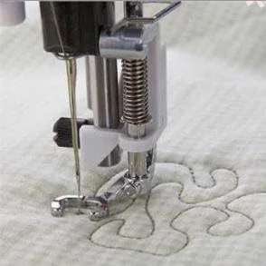 پایه فنری حرکت آزاد با انگشت باز Sew-link برای چرخ خیاطی وایکینگ هاسکوارنا مناسب برای لحاف دوزی و رفو، مدل های Designer II, Quilt Designer, Designer Diamond, Designer Topaz 30, 20, Designer SE پایه فنری حرکت آزاد با انگشت باز Sew-link برای چرخ خیاطی وایکینگ هاسکوارنا مناسب برای لحاف دوزی و رفو، مدل های Designer II, Quilt Designer, Designer Diamond, Designer Topaz 30, 20, Designer SE