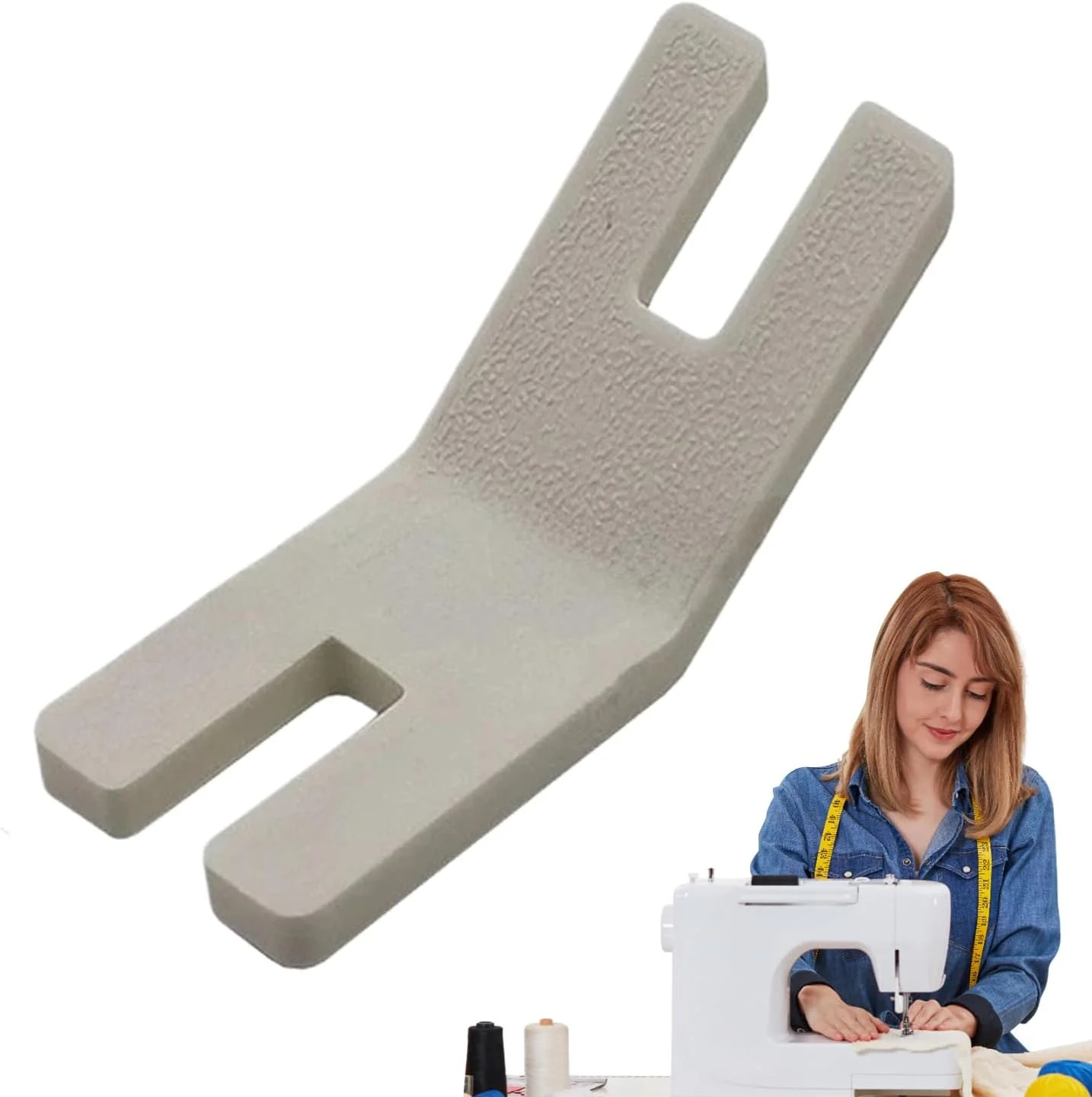 ابزار لبه دوزی خیاطی - صفحه دکمه چرخ خیاطی - پایه های فشار دهنده چرخ لحاف دوزی برای تعمیر تولید شلوار جین، مناسب سالمندان، لحاف دوزها و کلاه دوزها ابزار لبه دوزی خیاطی - صفحه دکمه چرخ خیاطی - پایه های فشار دهنده چرخ لحاف دوزی برای تعمیر تولید شلوار جین، مناسب سالمندان، لحاف دوزها و کلاه دوزها