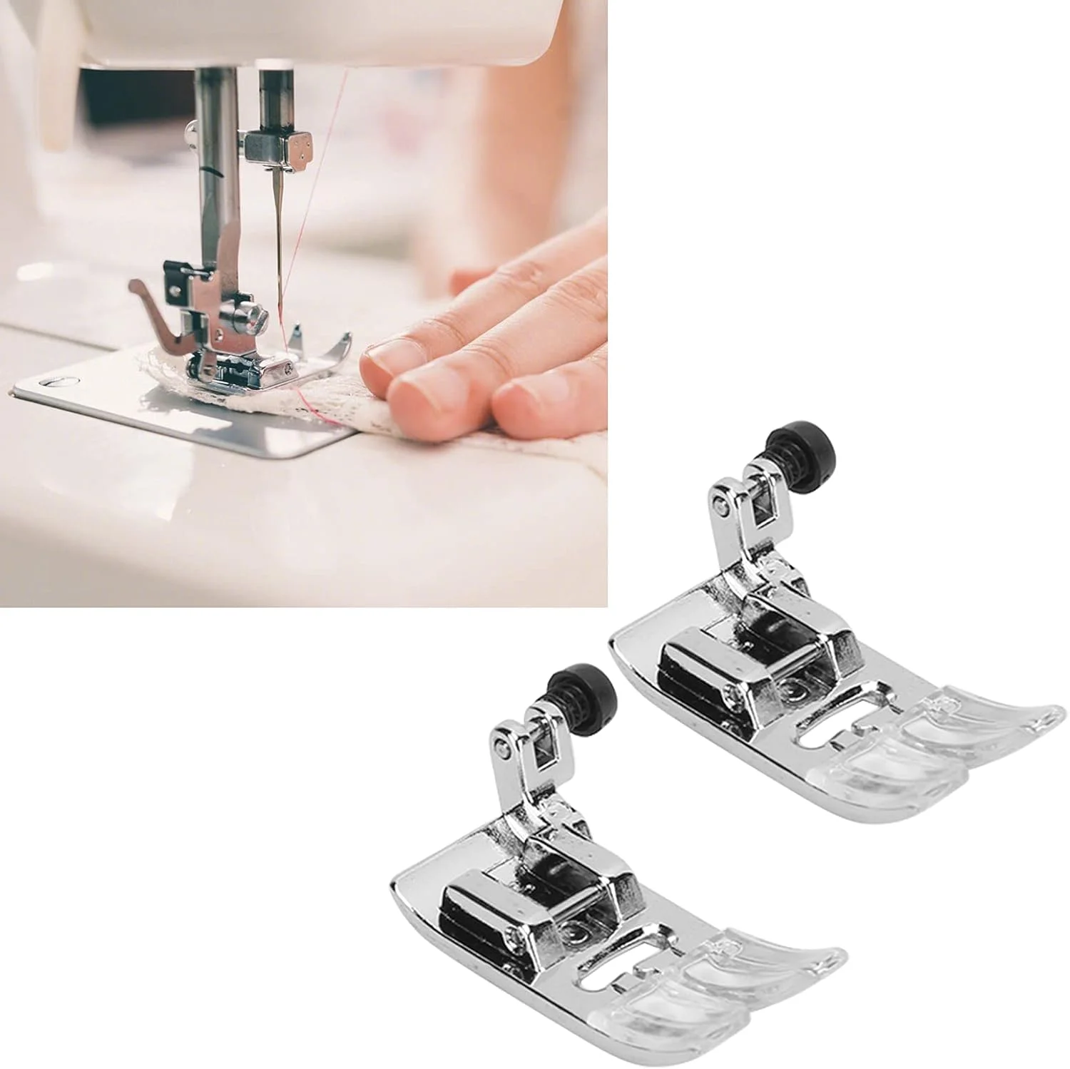 لوازم جانبی چرخ خیاطی، خط کش راهنمای درز، پایه های دوخت، پایه فشار دهنده جهانی برای صنایع دستی خیاطی لوازم جانبی چرخ خیاطی، خط کش راهنمای درز، پایه های دوخت، پایه فشار دهنده جهانی برای صنایع دستی خیاطی