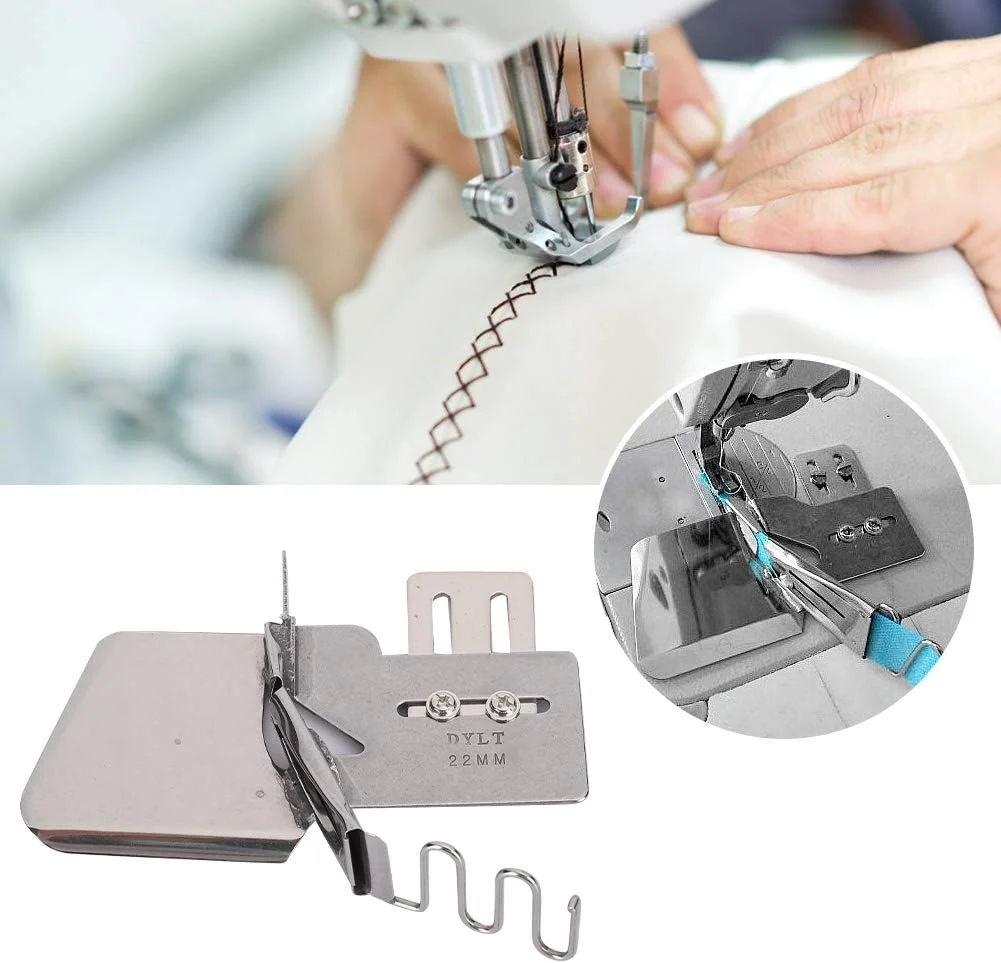 لبه دوز خیاطی، پایدار و کاربردی برای چرخ خیاطی راسته دوز (22 میلی متر) لبه دوز خیاطی، پایدار و کاربردی برای چرخ خیاطی راسته دوز (22 میلی متر)