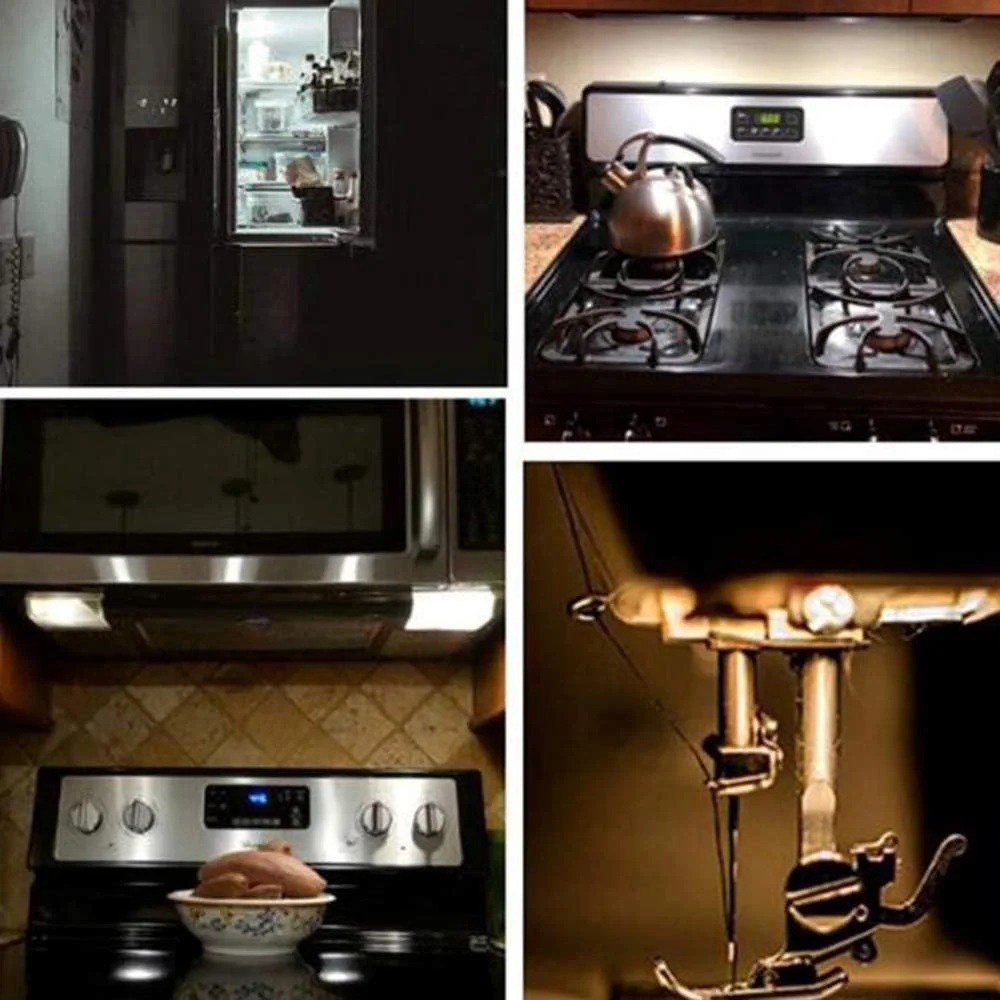 لامپ ال ای دی چرخ خیاطی E14 3W AC110V با زاویه 360 درجه ضد آب برای یخچال/چرخ خیاطی/تراش، سفید سرد (5 عدد) لامپ ال ای دی چرخ خیاطی E14 3W AC110V با زاویه 360 درجه ضد آب برای یخچال/چرخ خیاطی/تراش، سفید سرد (5 عدد)