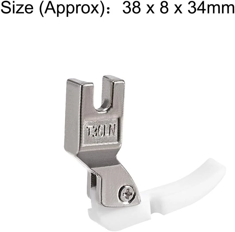 پایه باریک زیپ دوزی #T36LN با کف پلاستیکی مناسب برای اکثر چرخ خیاطی های صنعتی سفید پایه باریک زیپ دوزی #T36LN با کف پلاستیکی مناسب برای اکثر چرخ خیاطی های صنعتی سفید