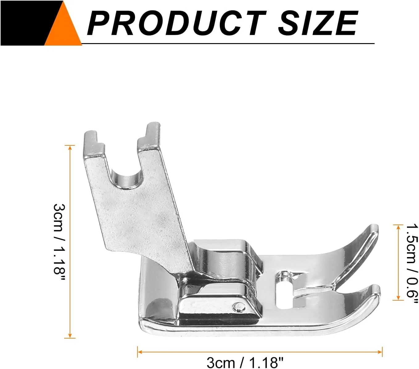 پایه دوخت باز فلزی ساق بلند 7 میلی متری sourcing map، پایه چرخ خیاطی استیل ضد زنگ برای دوخت ساتن مدل 7301H پایه دوخت باز فلزی ساق بلند 7 میلی متری sourcing map، پایه چرخ خیاطی استیل ضد زنگ برای دوخت ساتن مدل 7301H