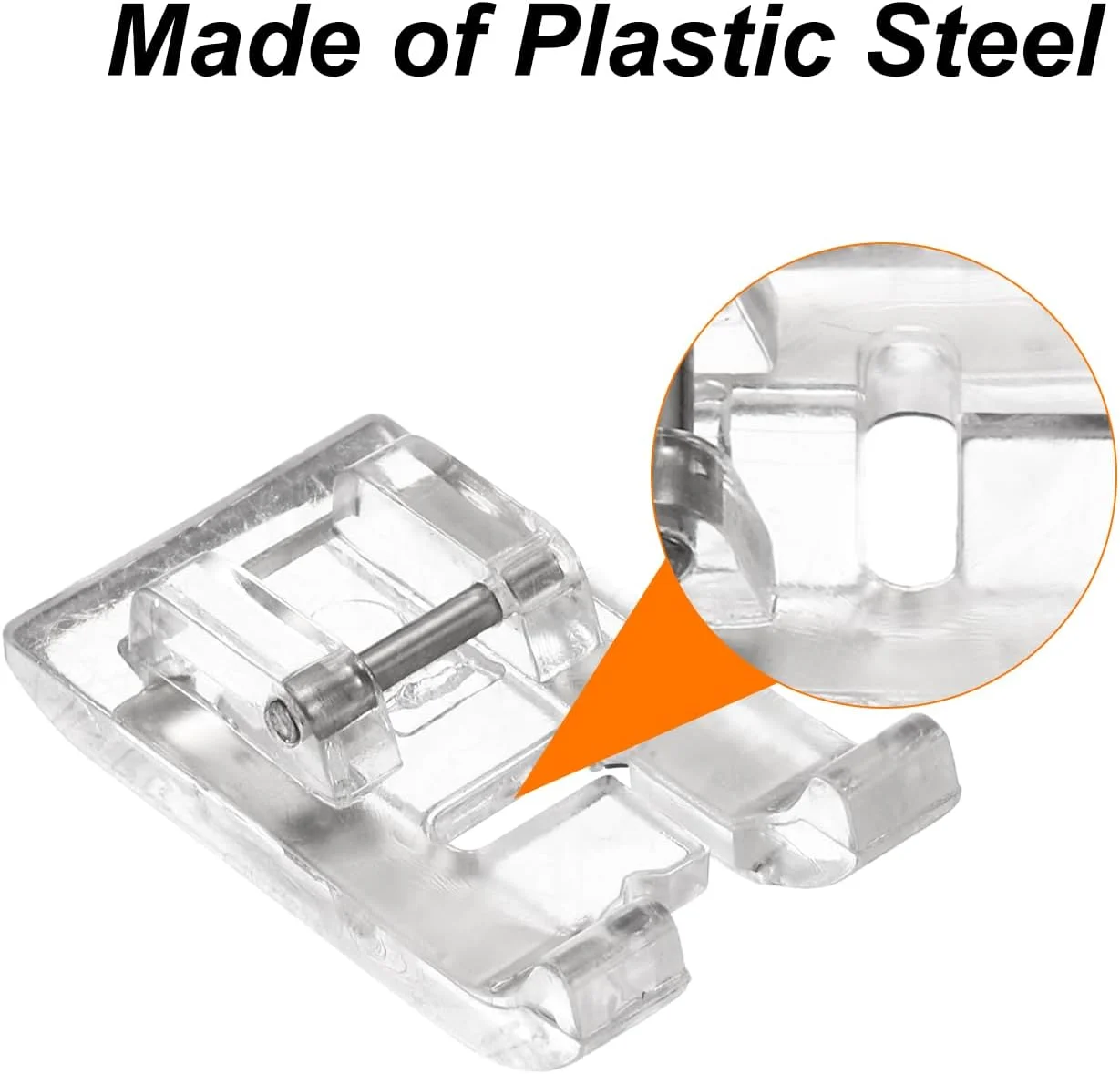 پایه دوخت دکمه شفاف سورسیینگ مپ 7 میلی متری، پایه ساتن دوزی برای چرخ خیاطی های پایه کوتاه مدل #40110165 پایه دوخت دکمه شفاف سورسیینگ مپ 7 میلی متری، پایه ساتن دوزی برای چرخ خیاطی های پایه کوتاه مدل #40110165