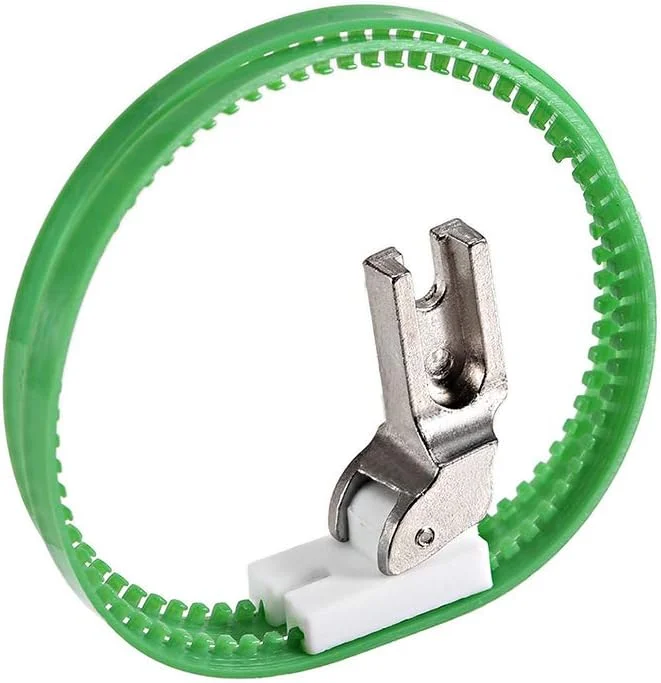 sourcing map #T35 Sewing Machine Double Nylon Ring Presser Foot for High Shank sourcing map #T35 Sewing Machine Double Nylon Ring Presser Foot for High Shank