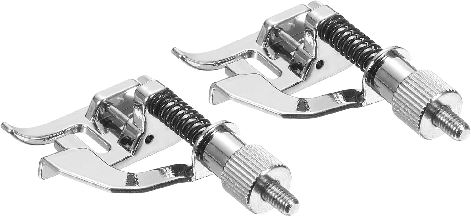 سورسینگ مپ 2 عدد پایه دوخت کور و لب تو 5 میلی متری استیل ضد زنگ برای چرخ خیاطی های پایه کوتاه