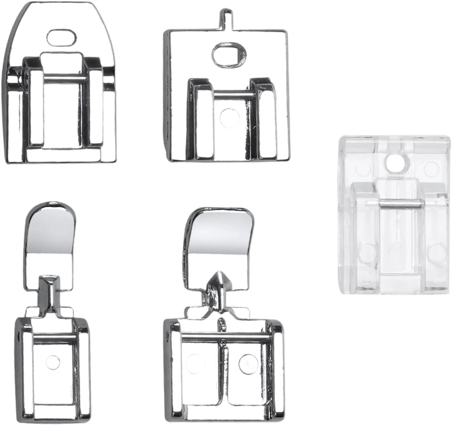 پایه زیپ دوزی چرخ خیاطی Teokantz، 5 عددی، پایه زیپ دوزی نامرئی سازگار با چرخ خیاطی های خانگی Brother Singer Janome پایه زیپ دوزی چرخ خیاطی Teokantz، 5 عددی، پایه زیپ دوزی نامرئی سازگار با چرخ خیاطی های خانگی Brother Singer Janome