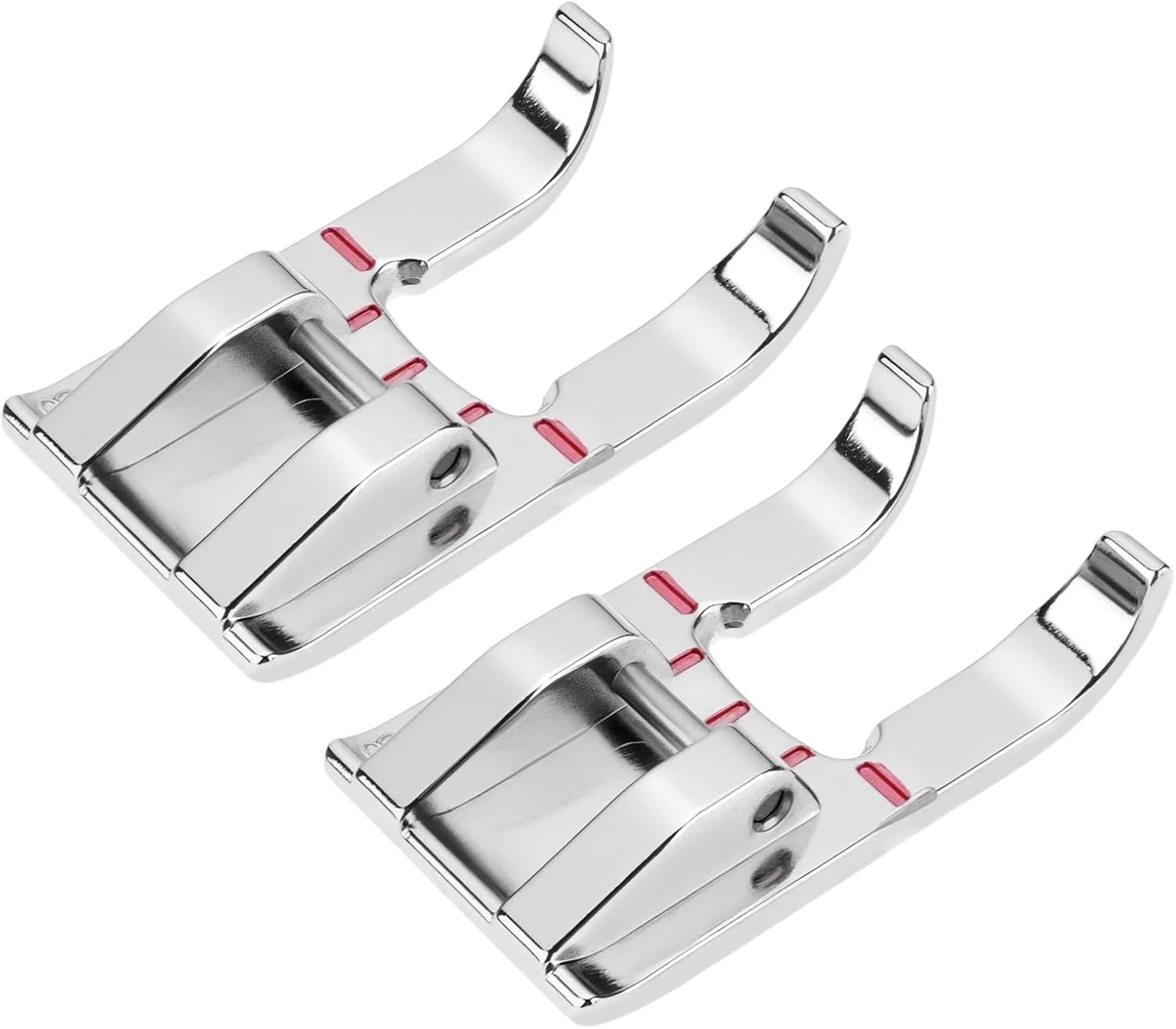 بسته 2 عددی پایه فلزی چرخ خیاطی با نوک باز VGOL برای چرخ خیاطی های پایه کوتاه و فناوری اتصال سریع، سازگار با سینگر و برادر بسته 2 عددی پایه فلزی چرخ خیاطی با نوک باز VGOL برای چرخ خیاطی های پایه کوتاه و فناوری اتصال سریع، سازگار با سینگر و برادر