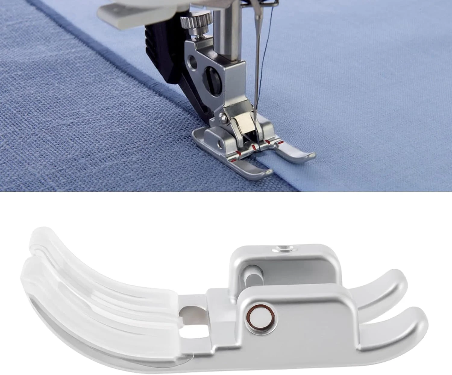 پایه زیگزاگ چرخ خیاطی VGOL 6 میلی متری سازگار با مدل های PFAFF دارای IDT، 2 عدد پایه زیگزاگ چرخ خیاطی VGOL 6 میلی متری سازگار با مدل های PFAFF دارای IDT، 2 عدد